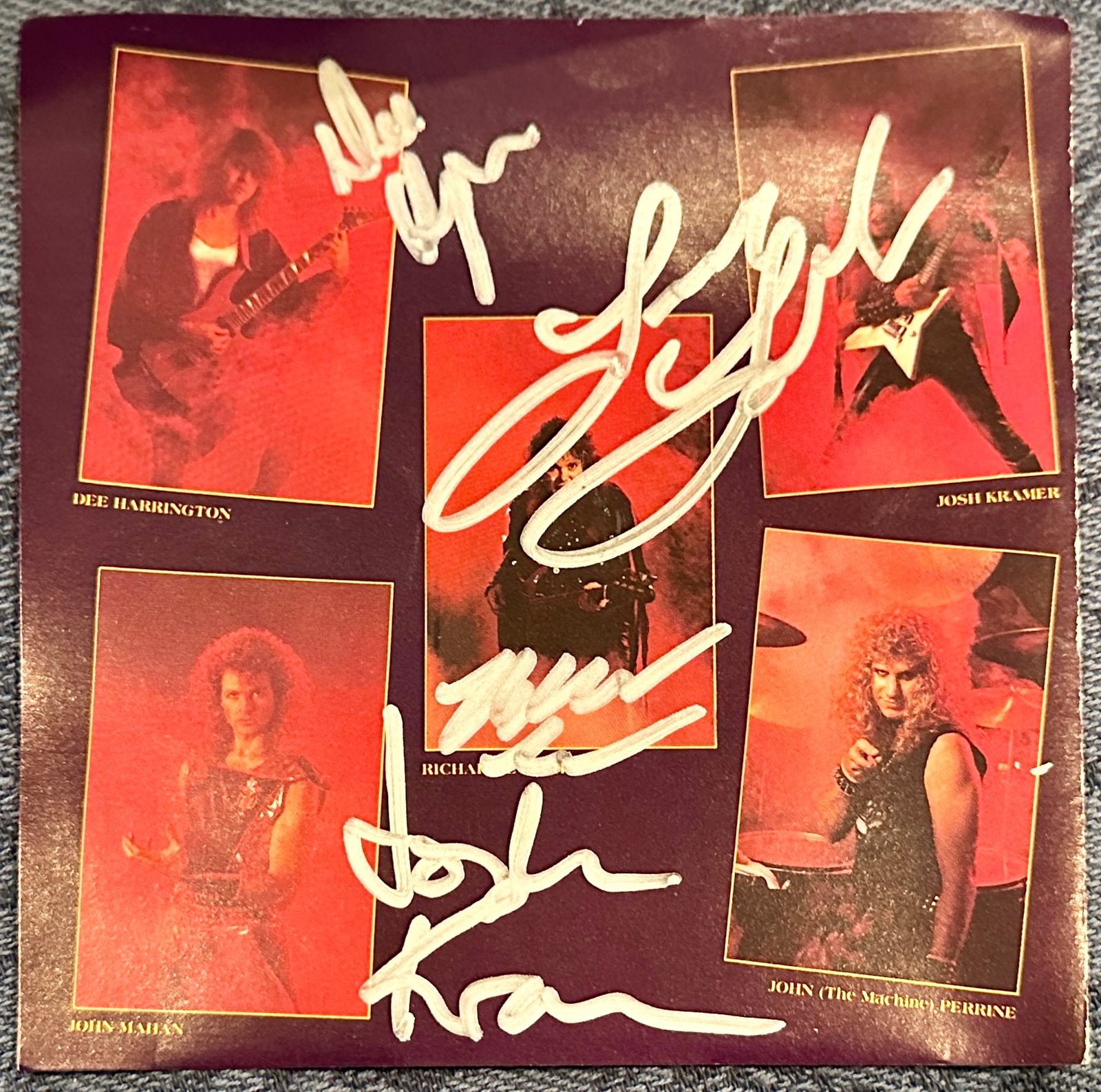 Saint - Too Late for Living *Autographed* CD (LB2) - Image 2