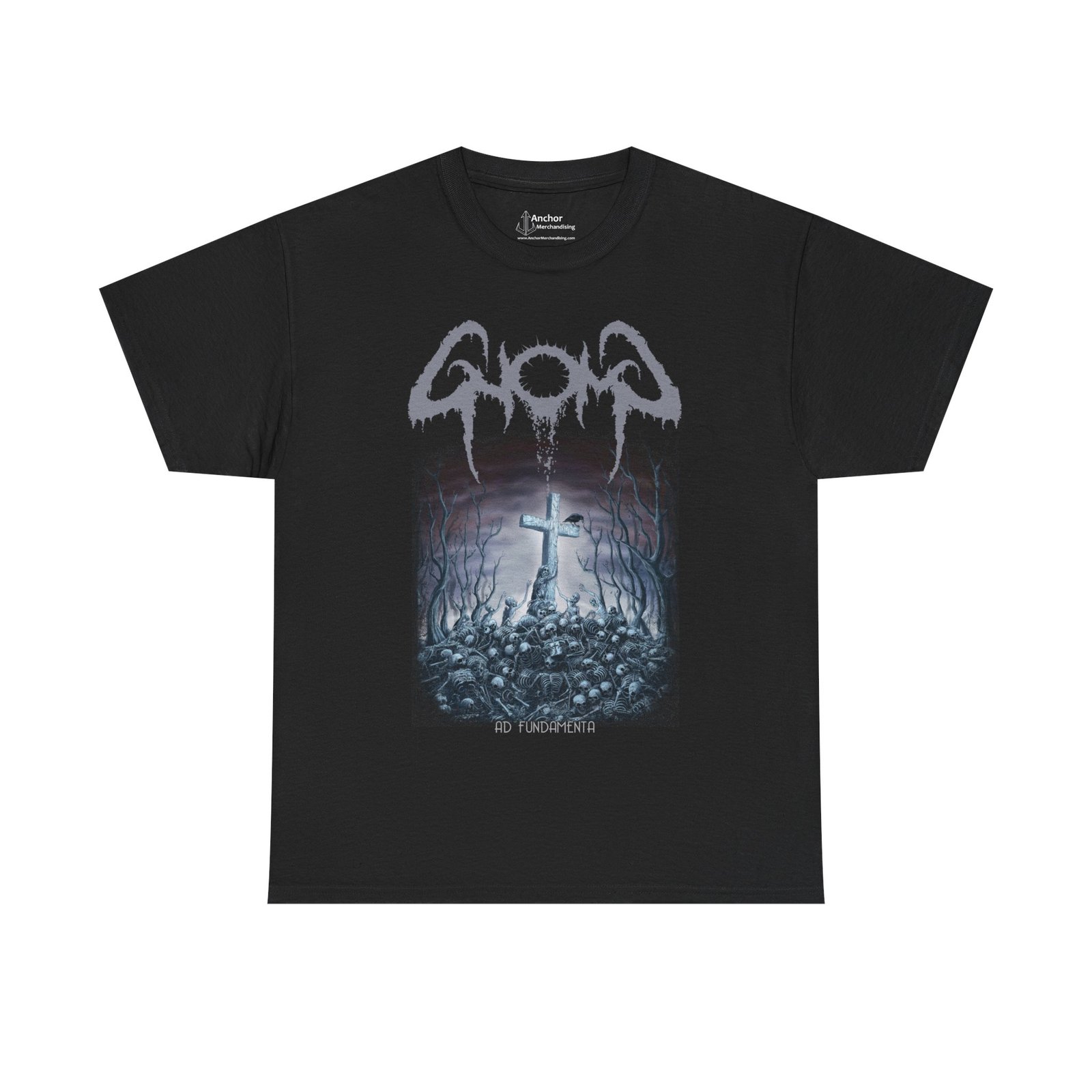 Gnoma - Ad Fundamenta Short Sleeve Tshirt (2-Sided)