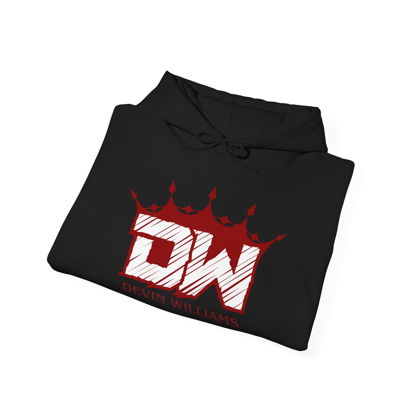 Devin Williams DW Logo Pullover Hooded Sweatshirt - Image 4