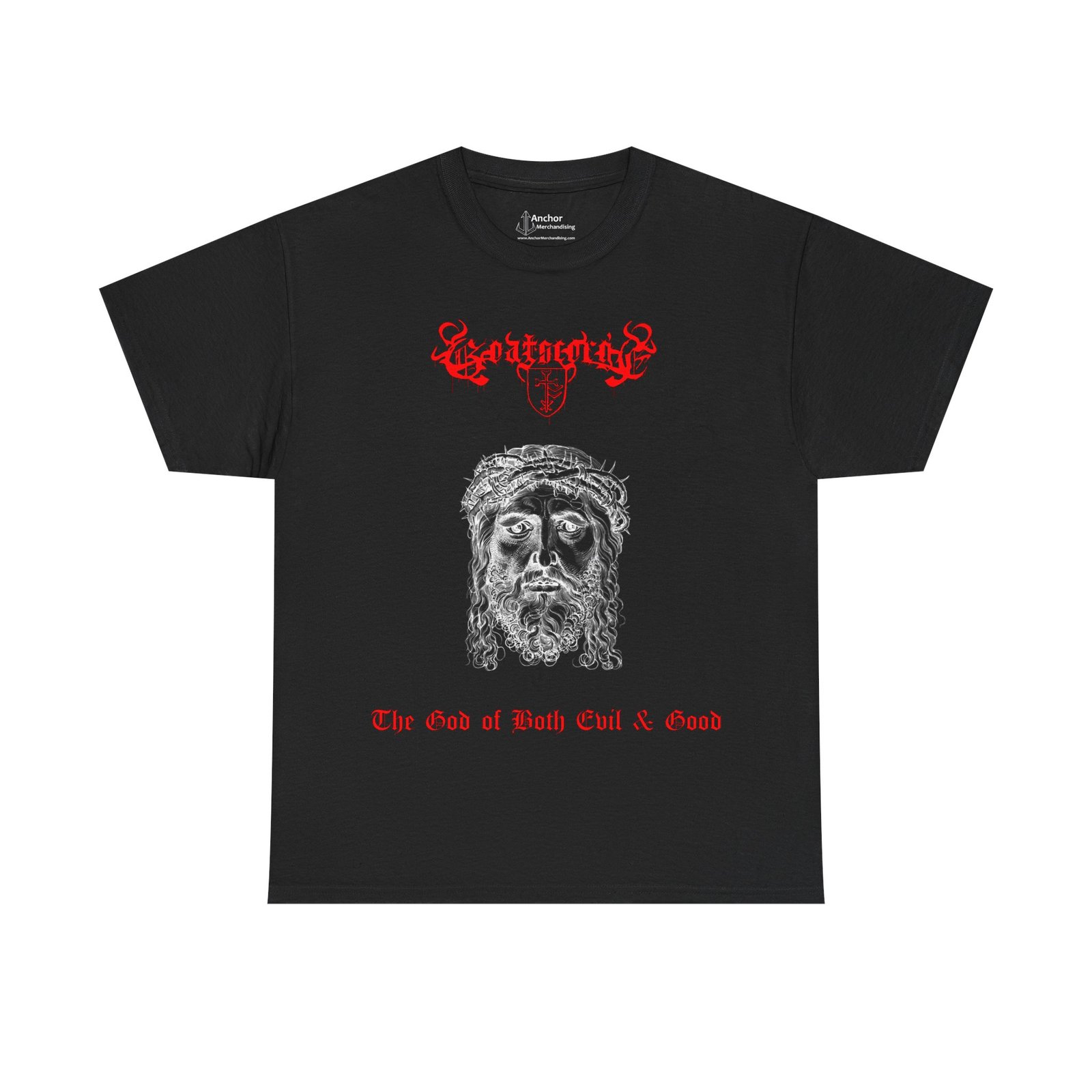 Goatscorge - The God Of Both Evil And Good Short Sleeve Tshirt
