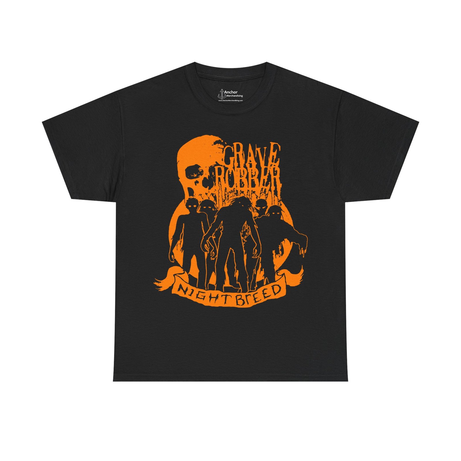 Grave Robber Night Breed (Limited Edition Orange) Short Sleeve Tshirt