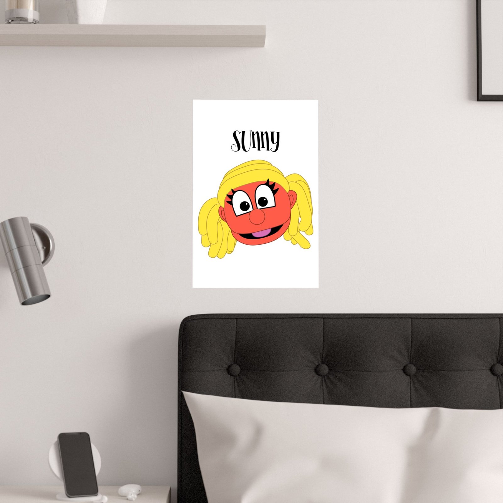 Dinx The Puppet - Sunny Poster Prints (210gsm) - Image 3