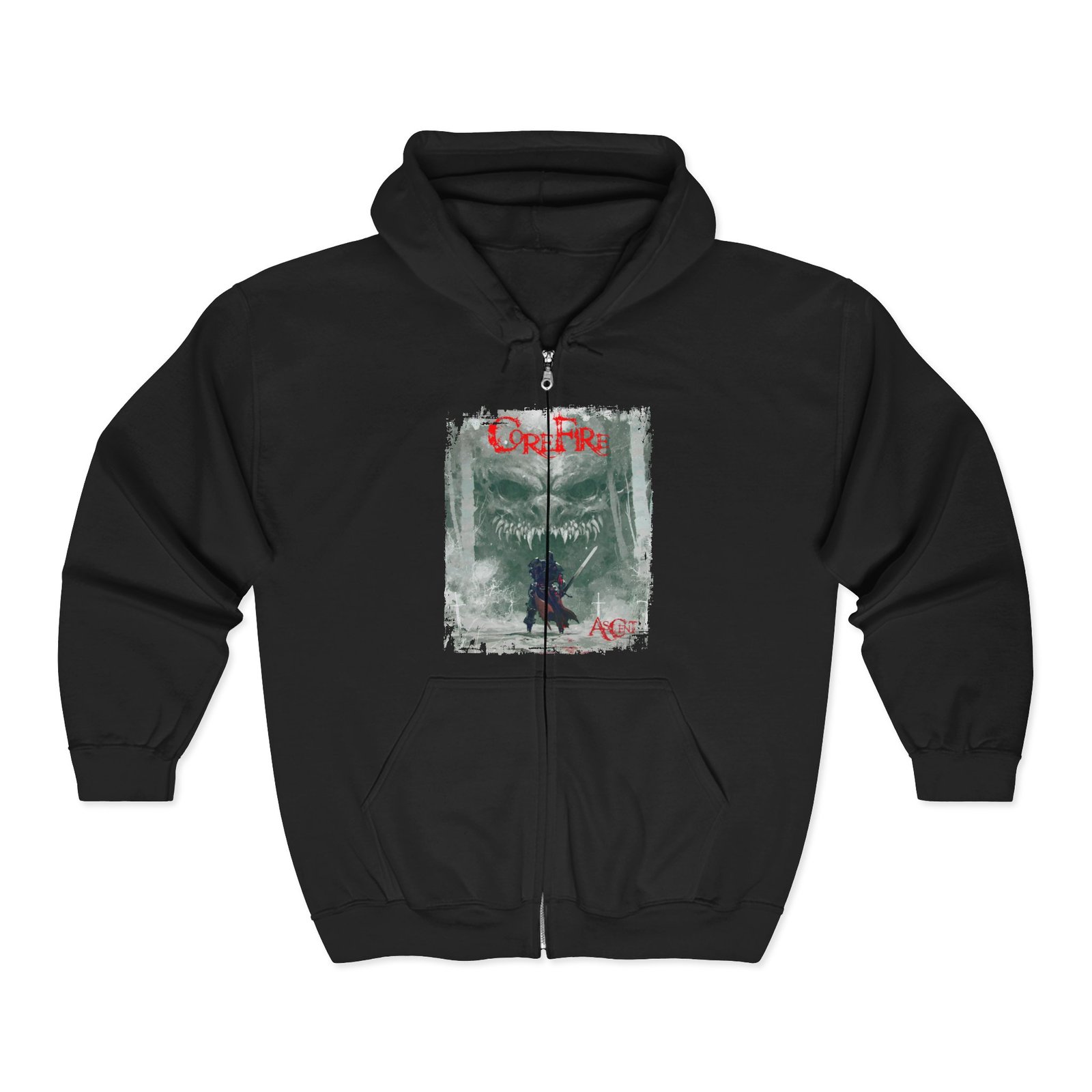 Core Fire - Ascent Full Zip Hooded Sweatshirt