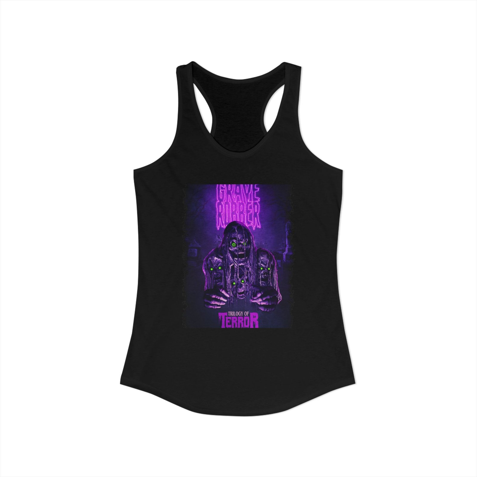 Grave Robber - Trilogy Of Terror Women's Racerback Tank Top