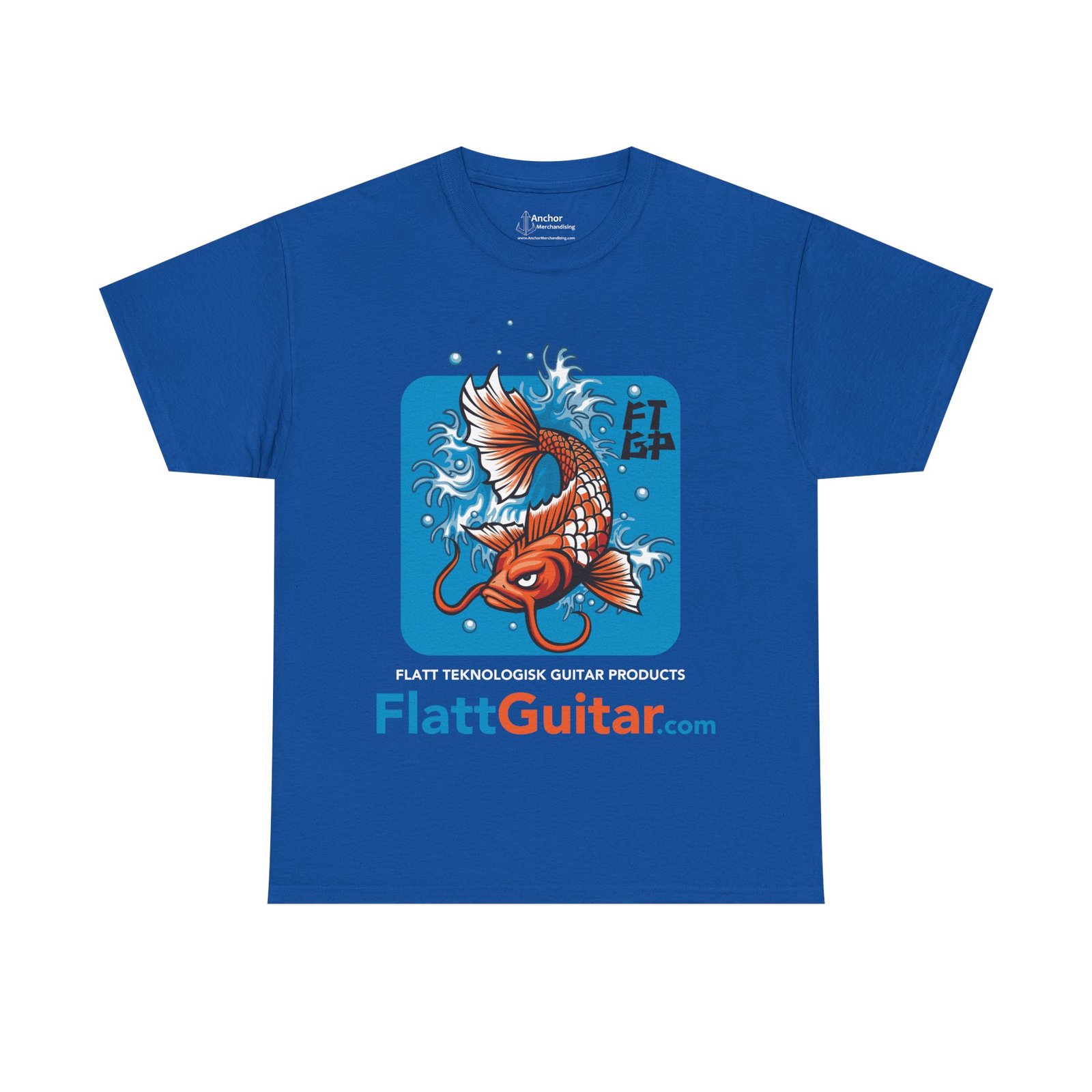 Flatt Teknologisk Guitar Products Koi Short Sleeve Tshirt - Image 13