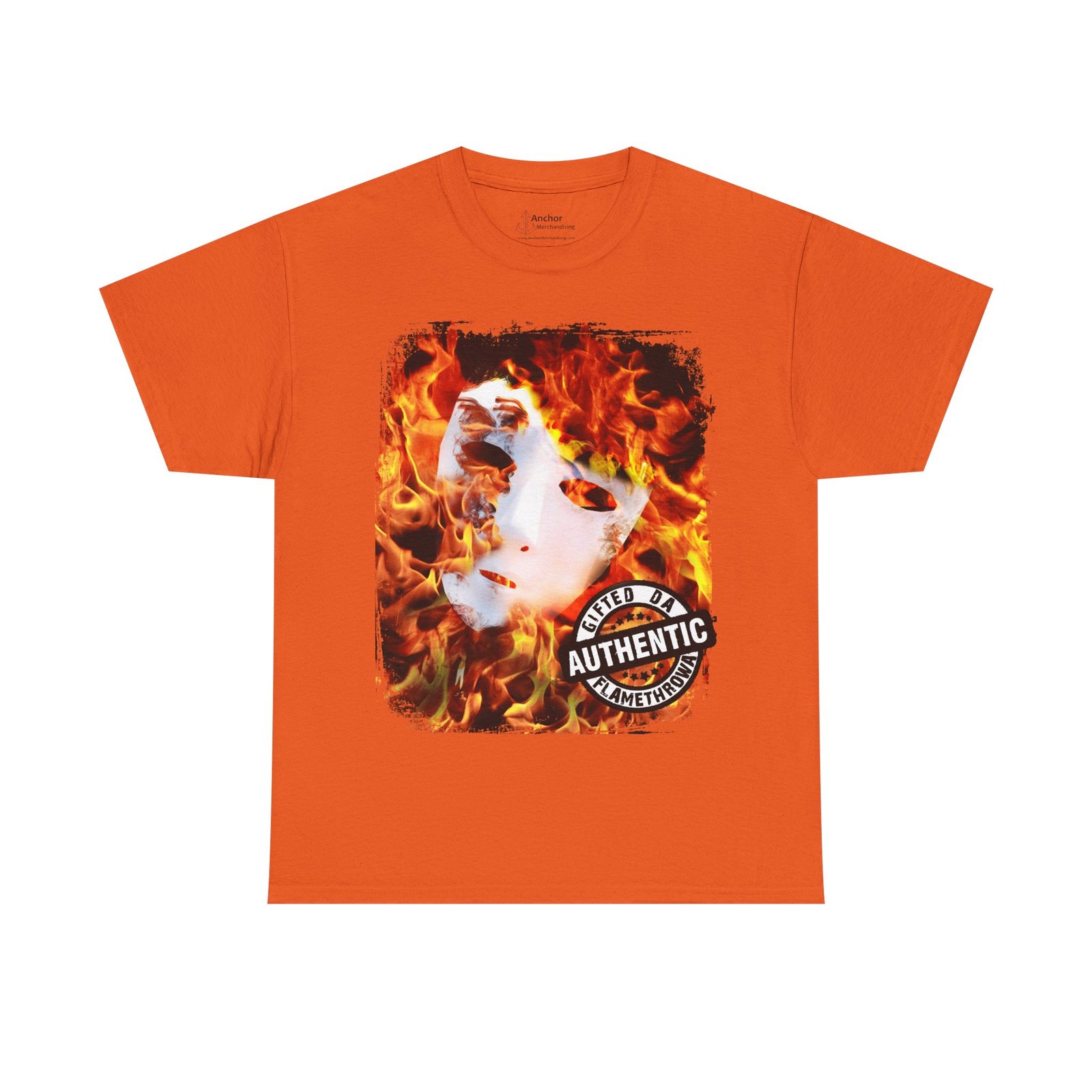 Gifted Da Flamethrowa - Authentic Short Sleeve Tshirt