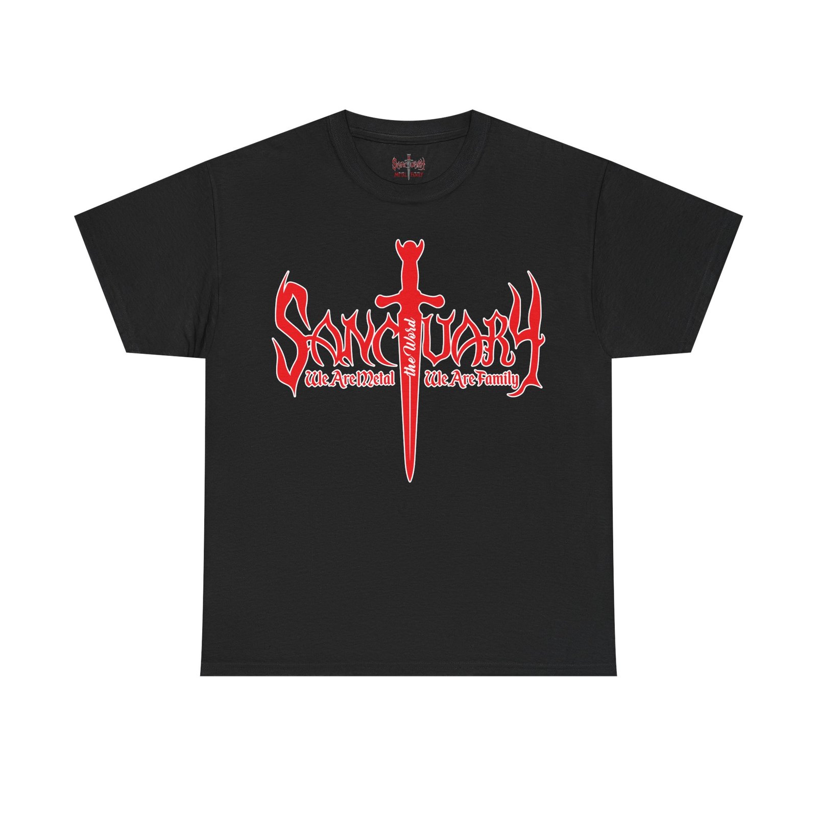 Sanctuary International Red Logo Short Sleeve Tshirt