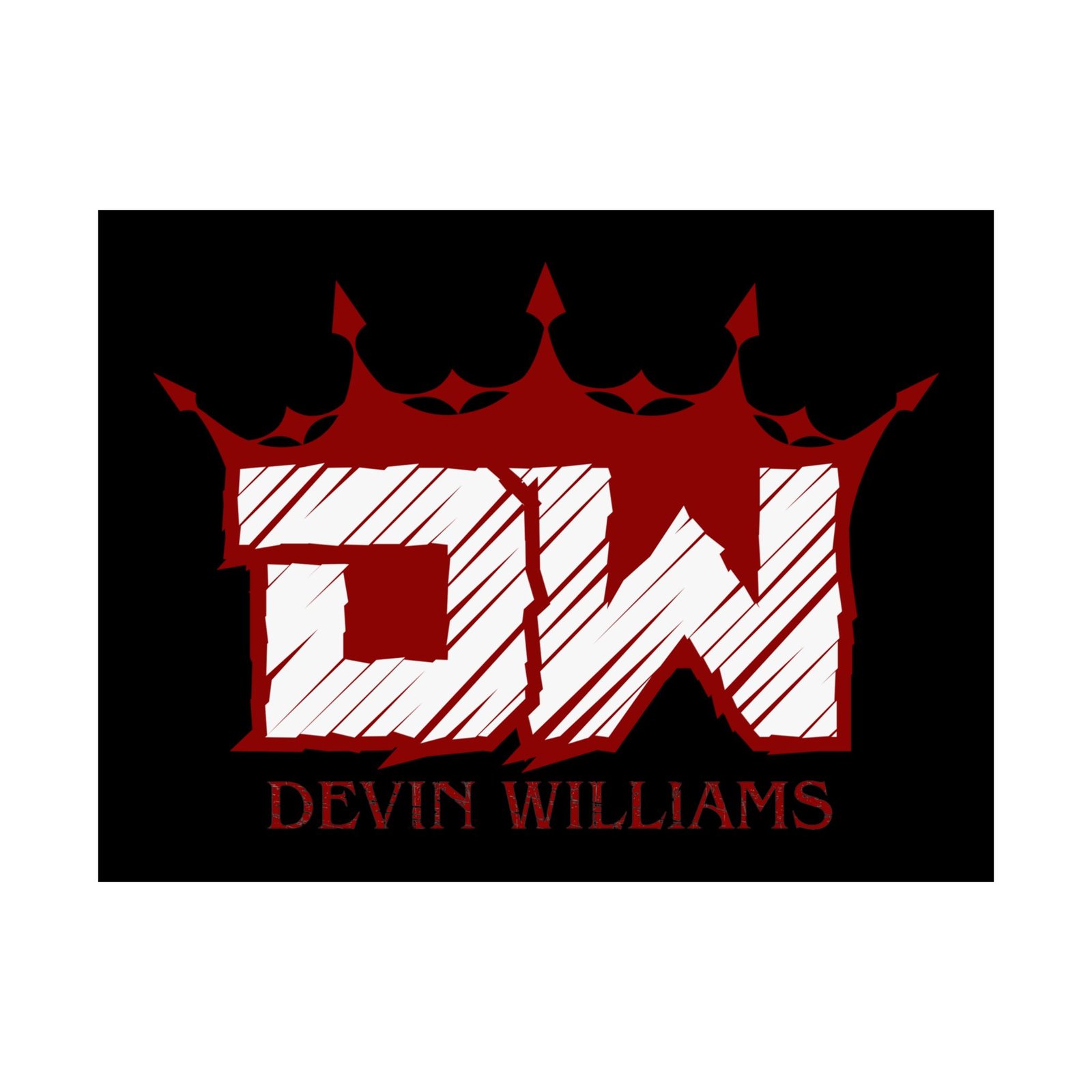 Devin Williams DW Logo Poster Prints (210gsm)