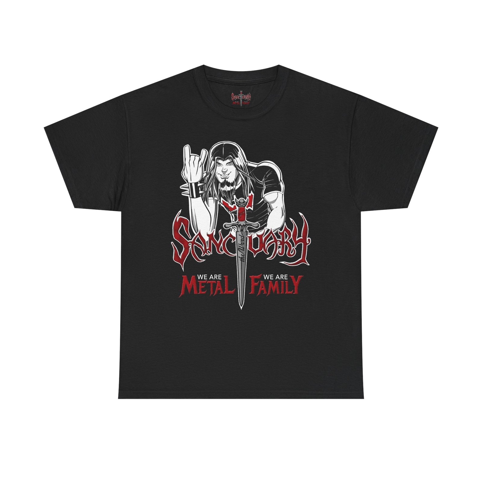 Sanctuary International - Metal Dude Sanctuary Family Short Sleeve Tshirt