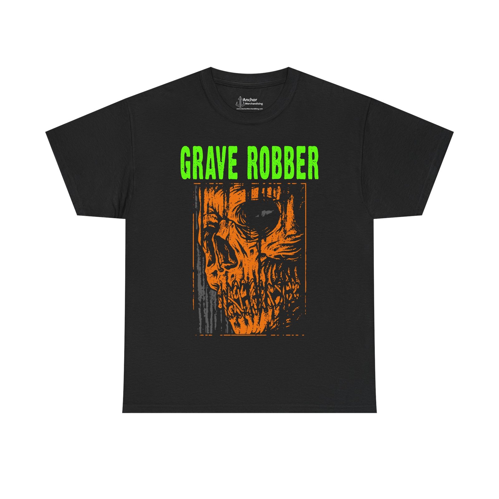 Grave Robber - Silenced Original Version LIMITED EDITION Orange Short Sleeve T-shirt