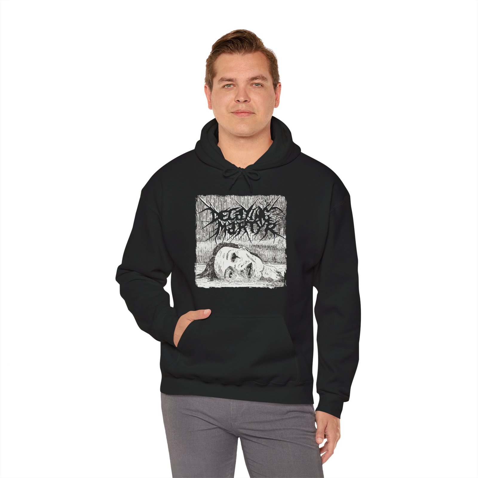 Decaying Martyr Pullover Hooded Sweatshirt - Image 6