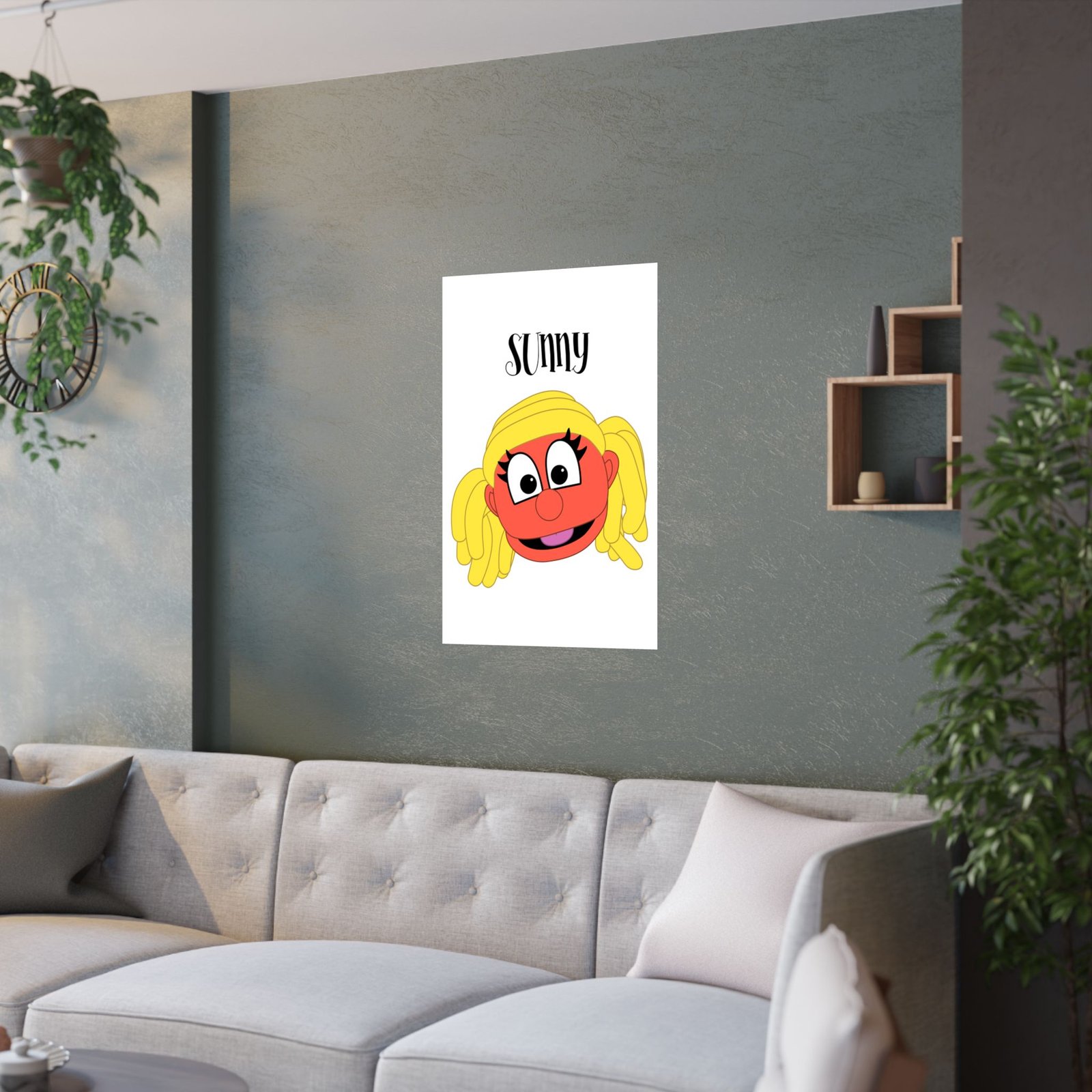 Dinx The Puppet - Sunny Poster Prints (210gsm) - Image 12