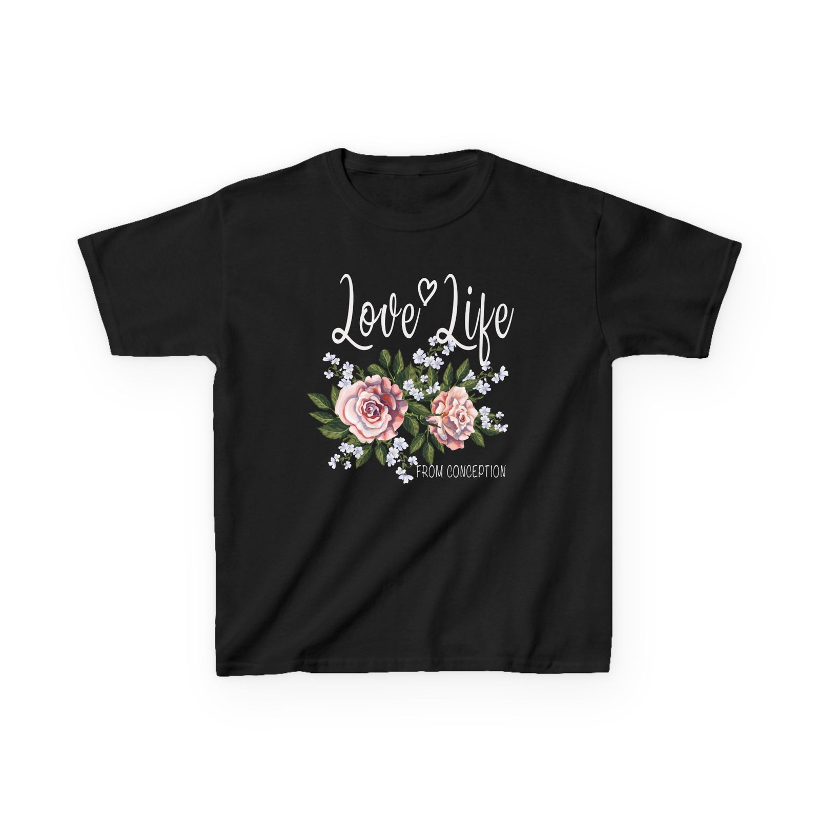 Rock For Life - Love Life Children's Short Sleeve Tshirt