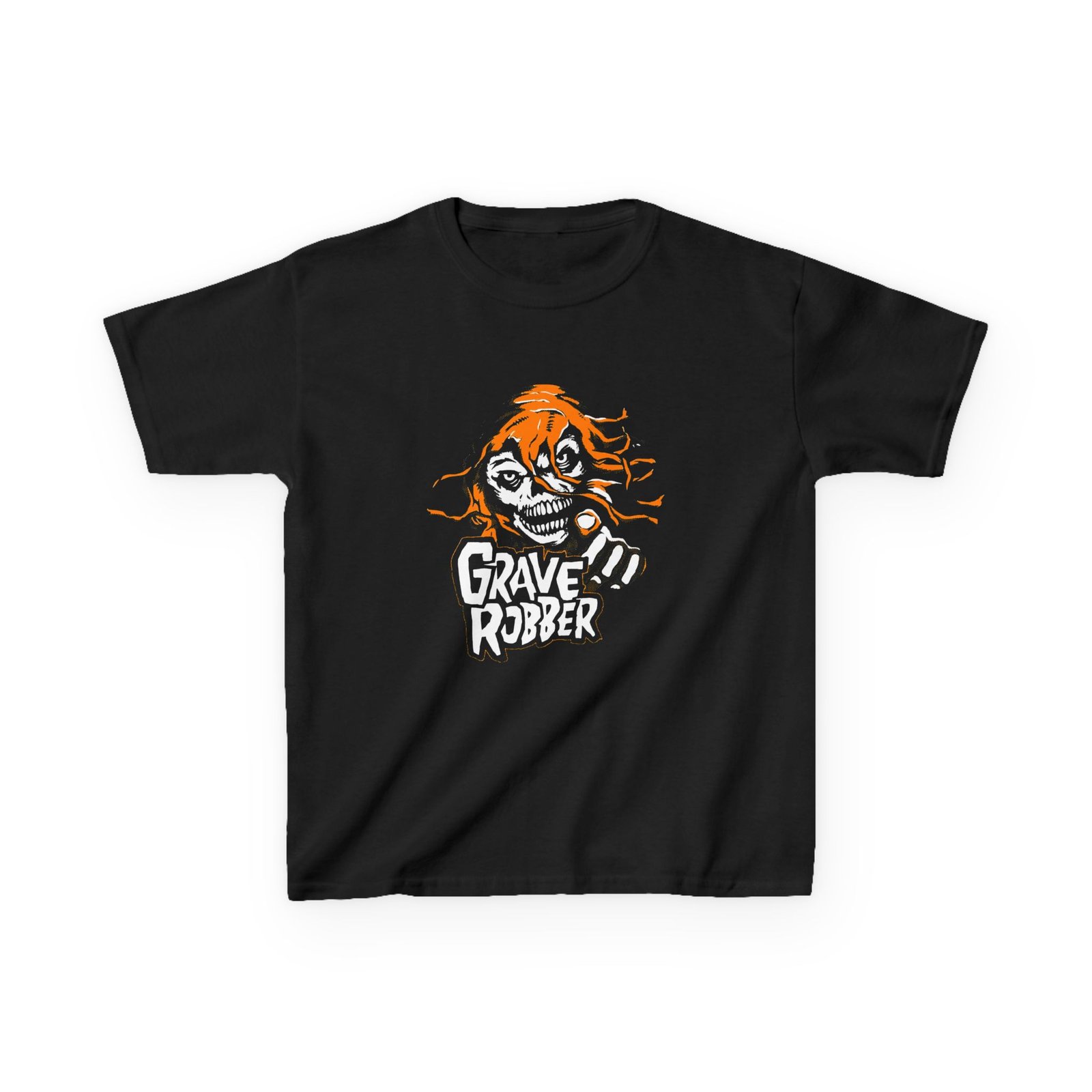Grave Robber Wretched (Limited Edition Orange) Kids Tshirt (2-Sided)