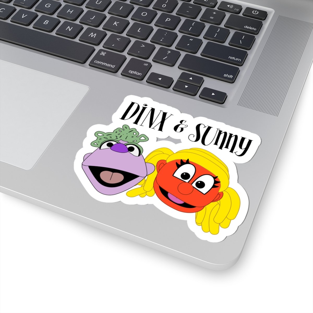 Dinx The Puppet - Dinx & Sunny Die Cut Stickers - Image 11