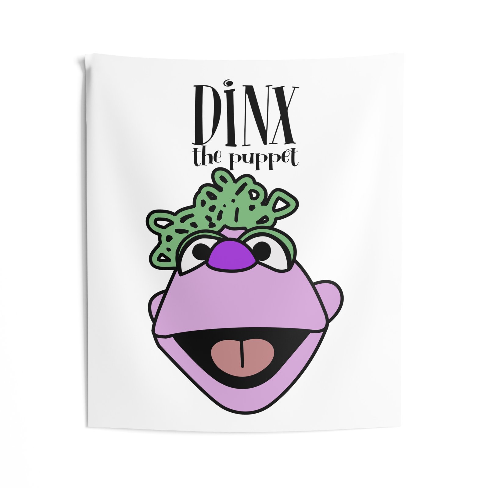 Dinx The Puppet Indoor Wall Tapestries - Image 2