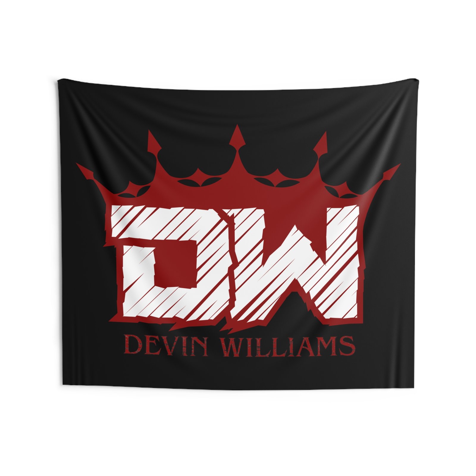 Devin Williams DW Logo Indoor Wall Tapestries
