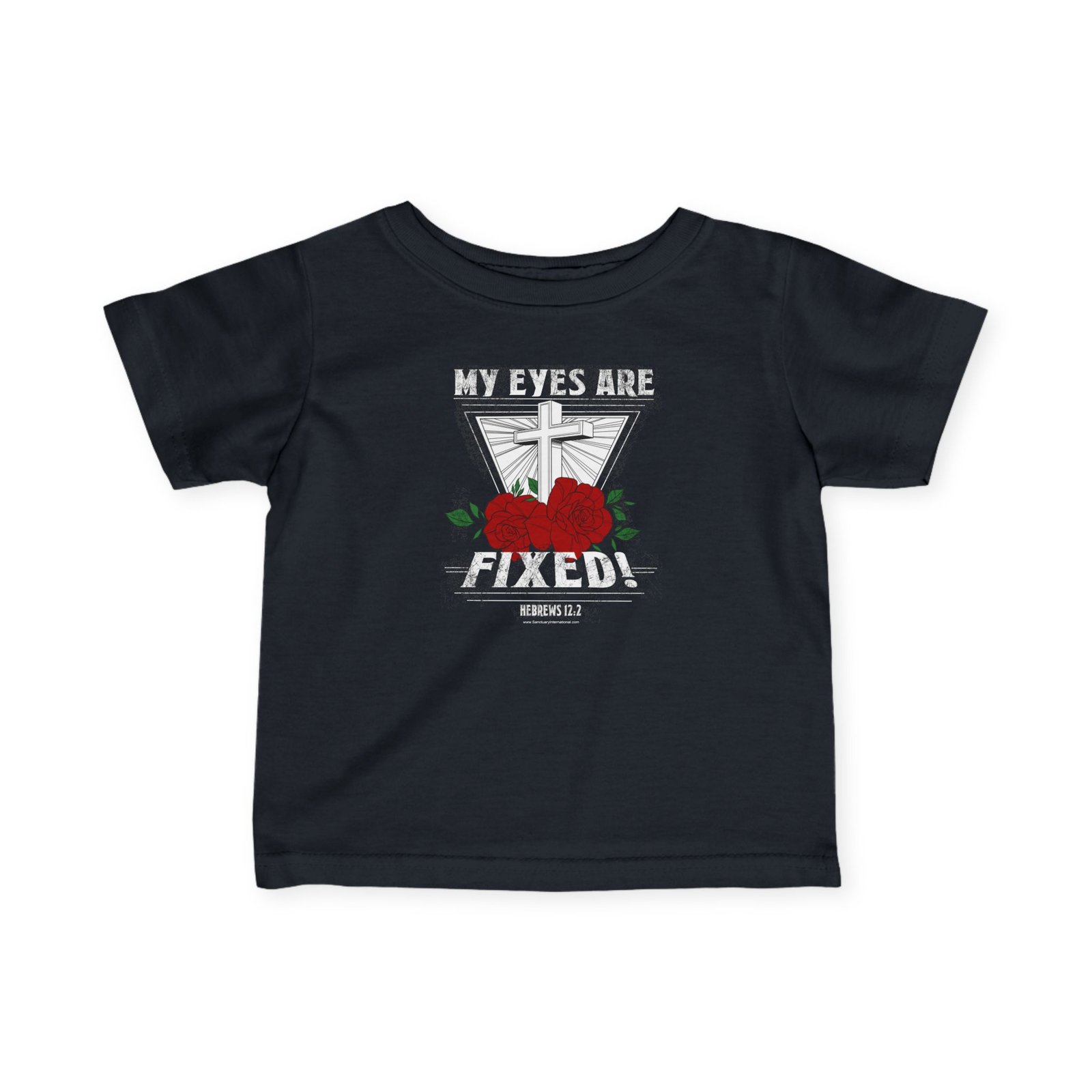 Sanctuary International - My Eyes Are Fixed Infant Short Sleeve Tshirt