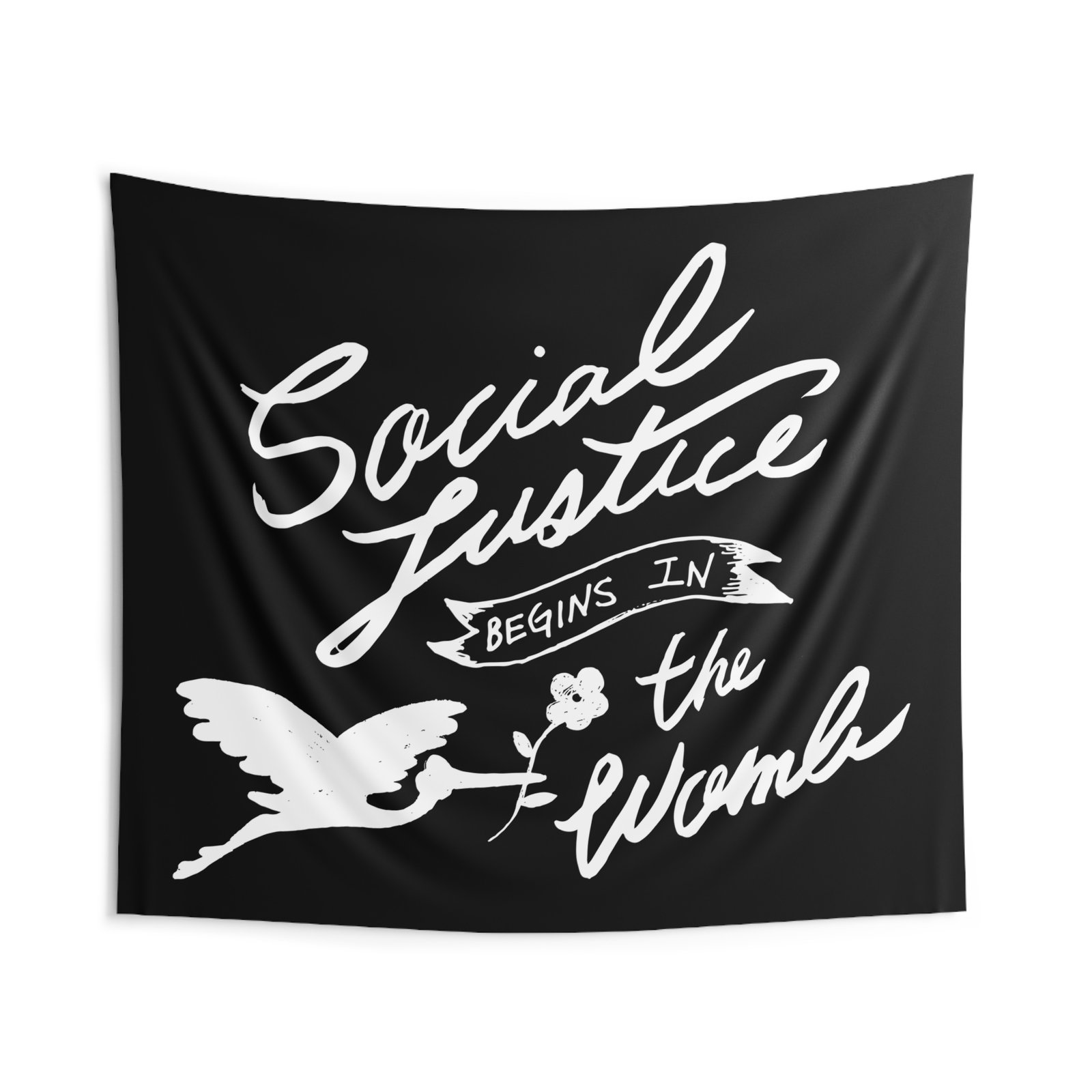 Rock For Life - Social Justice Indoor Wall Tapestries