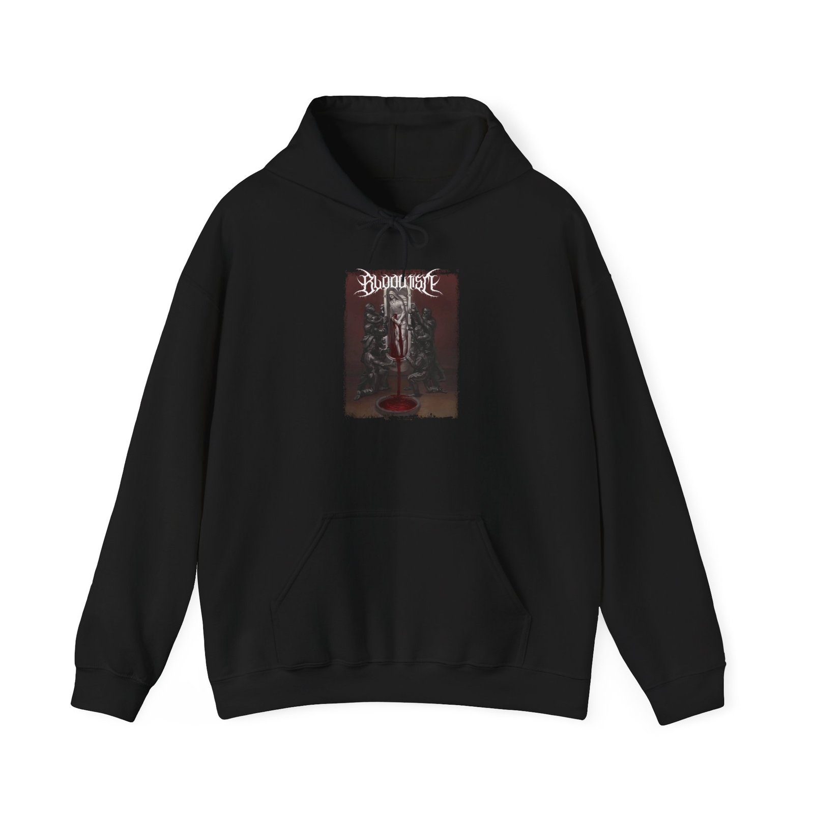 Bloodtism - Draining Pullover Hooded Sweatshirt