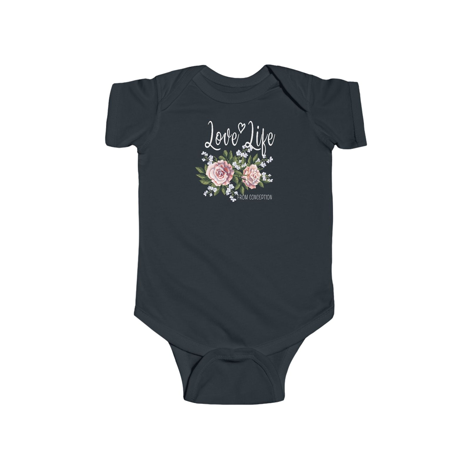 Rock For Life - Love Life Infant Fine Jersey Bodysuit