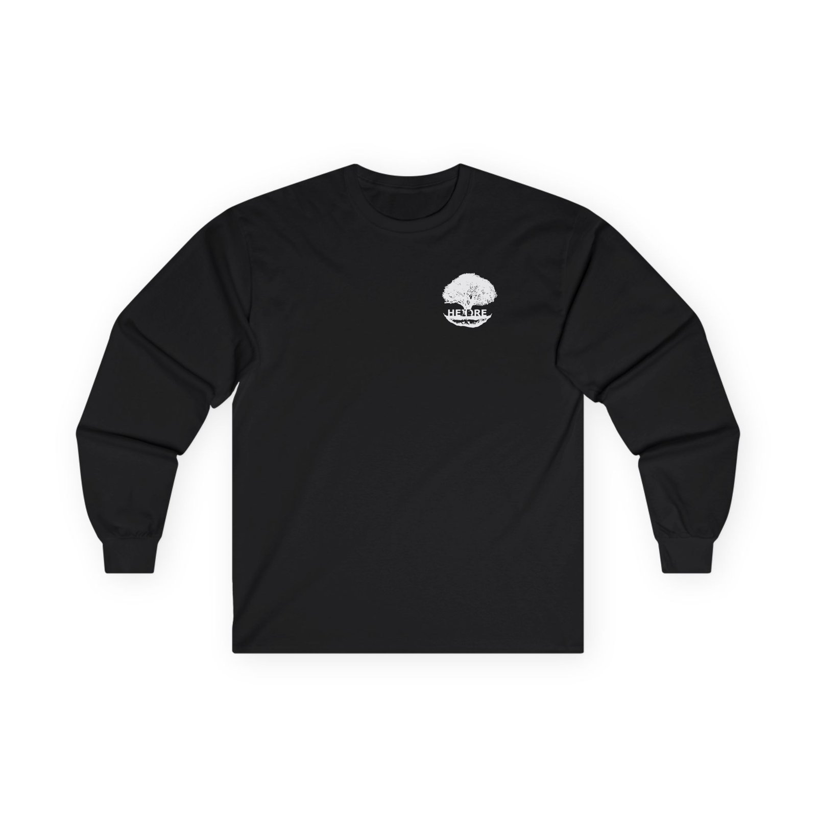 Heidre Windows Pocket Logo Long Sleeve Tshirt (2-Sided)