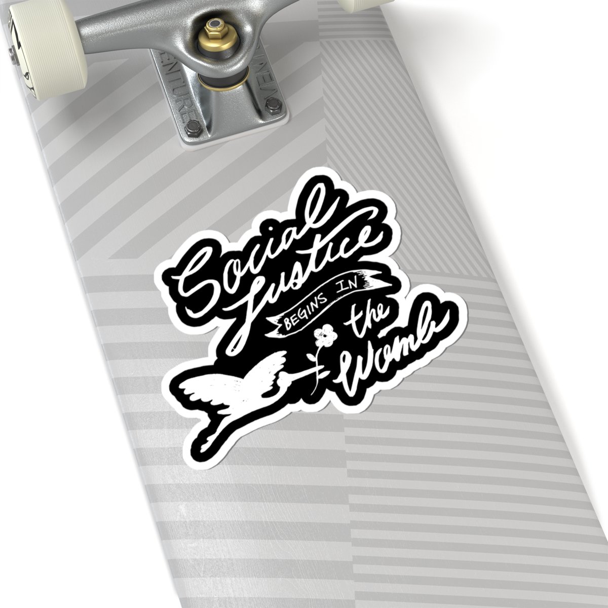 Rock For Life - Social Justice Die Cut Stickers