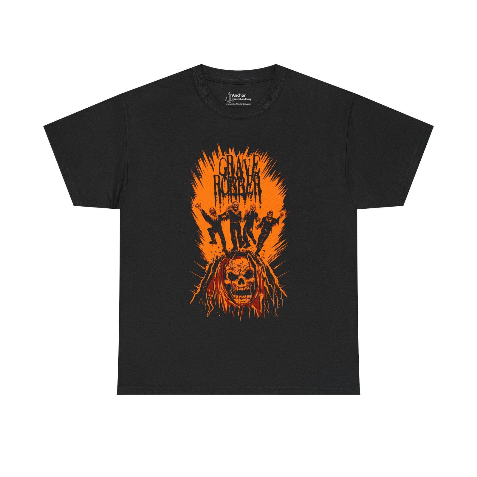 Grave Robber Volcano Destroyer (Limited Edition Orange) Short Sleeve Tshirt
