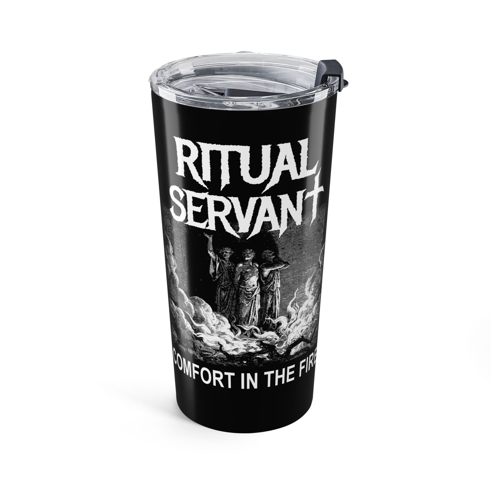 Ritual Servant - Comfort In The Fire 20oz Stainless Steel Tumbler