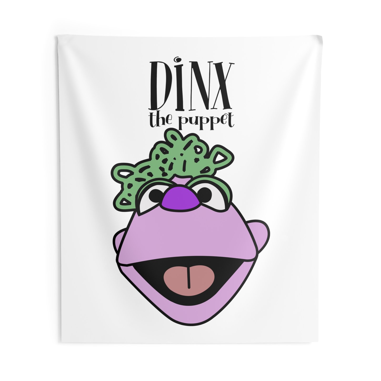 Dinx The Puppet Indoor Wall Tapestries - Image 4