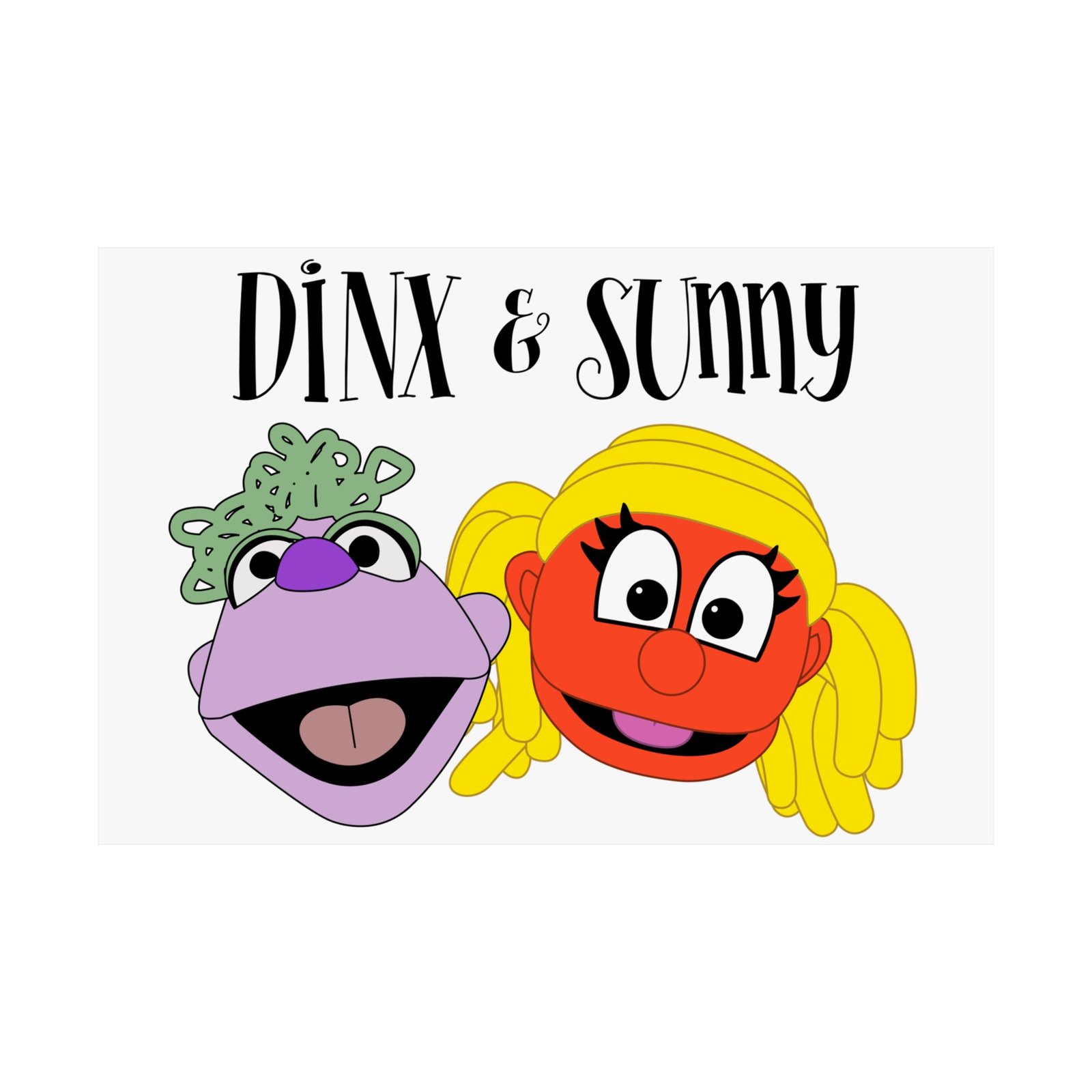 Dinx The Puppet - Dinx & Sunny Poster Prints (210gsm) - Image 9