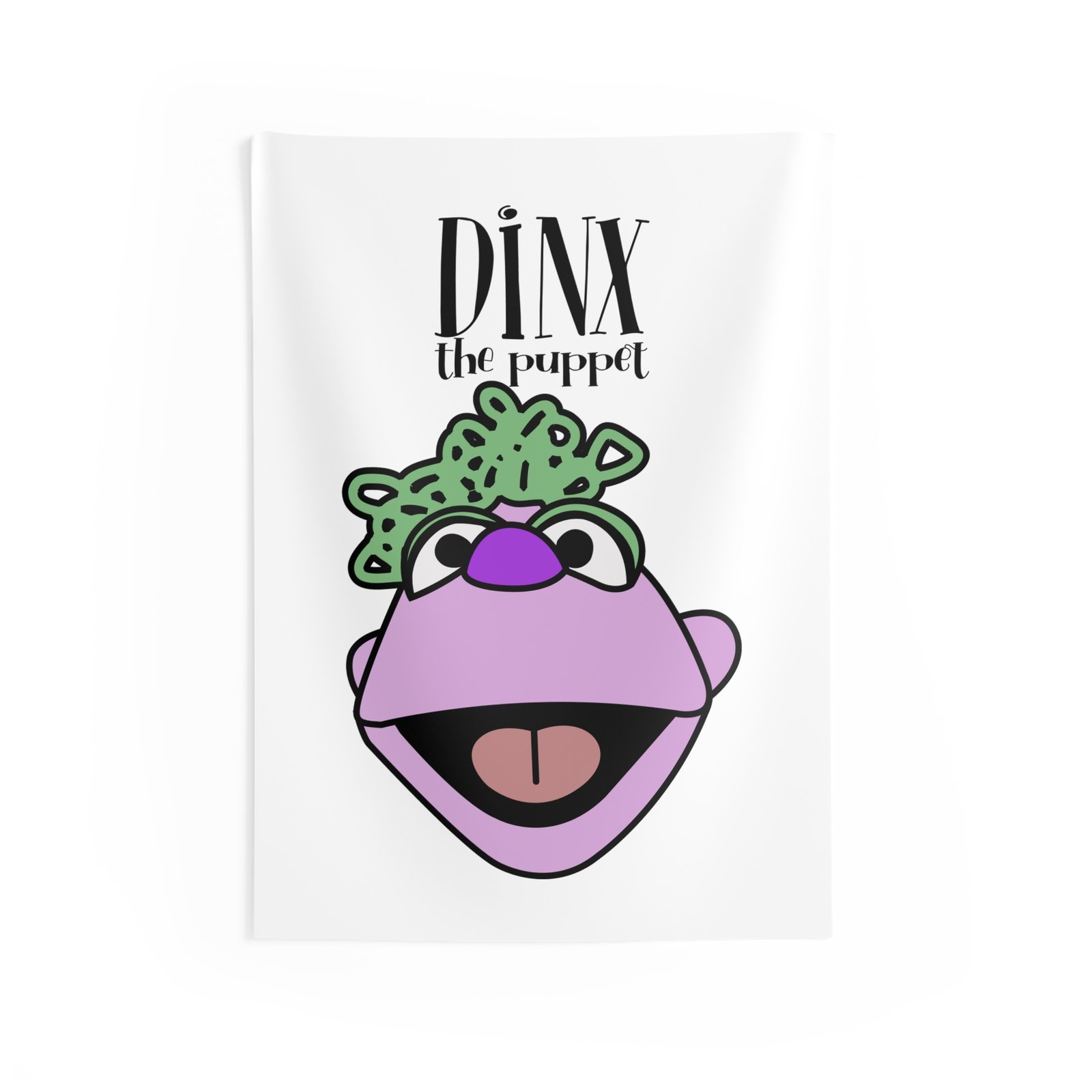 Dinx The Puppet Indoor Wall Tapestries