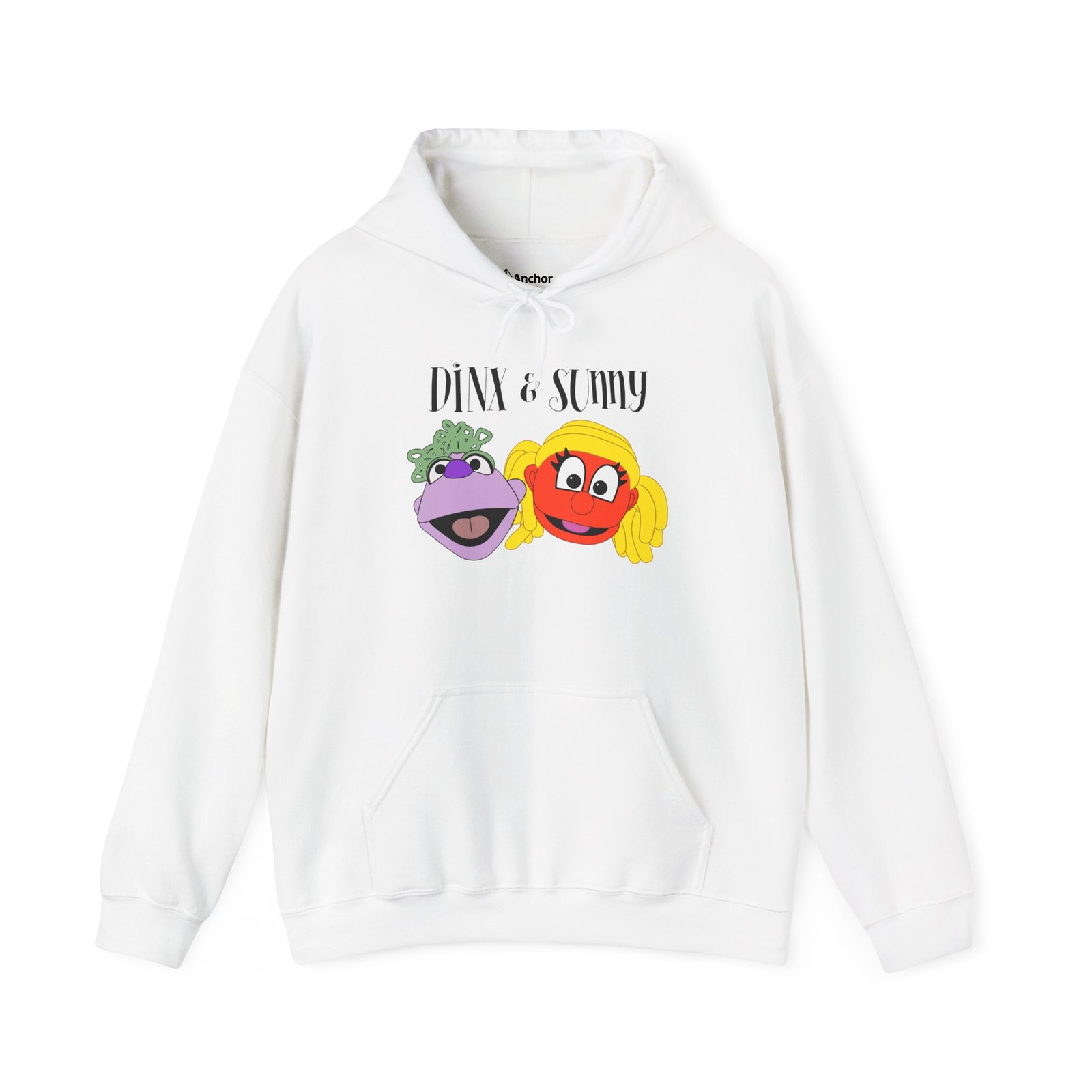 Dinx The Puppet - Dinx & Sunny Pullover Hooded Sweatshirt