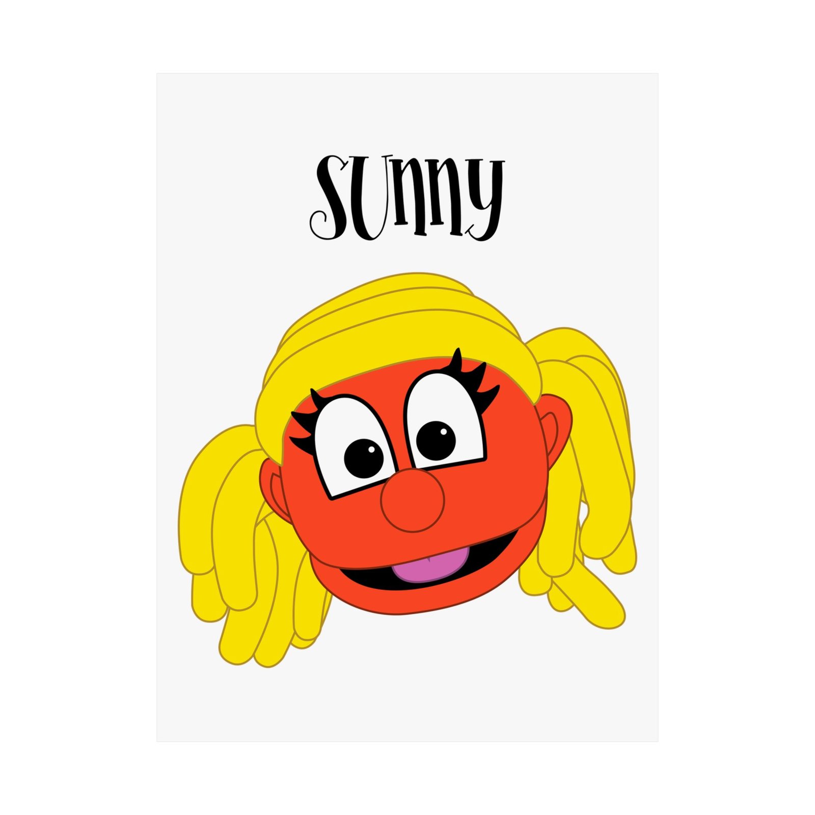 Dinx The Puppet - Sunny Poster Prints (210gsm) - Image 5