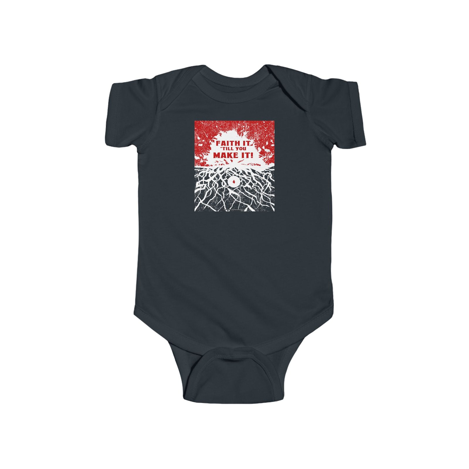 Sanctuary International - Faith It 'Till You Make It Infant Fine Jersey Bodysuit
