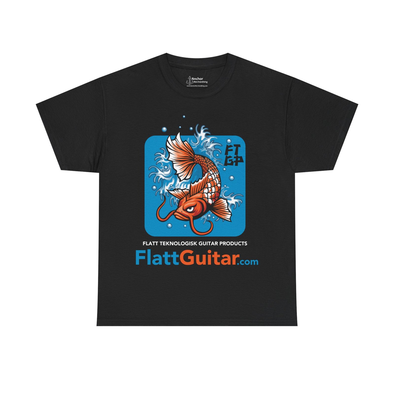 Flatt Teknologisk Guitar Products Koi Short Sleeve Tshirt - Image 9