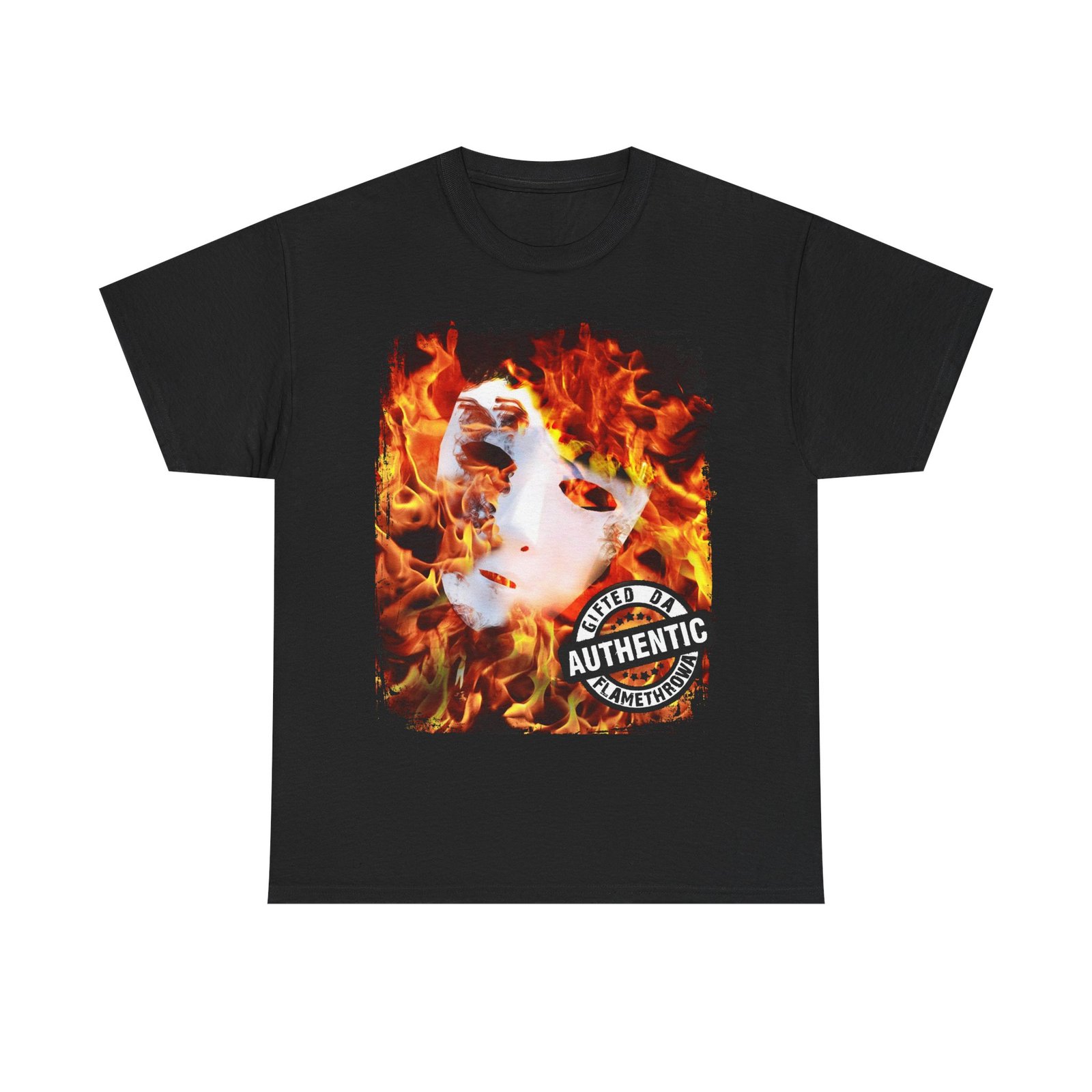 Gifted Da Flamethrowa - Authentic Short Sleeve Tshirt