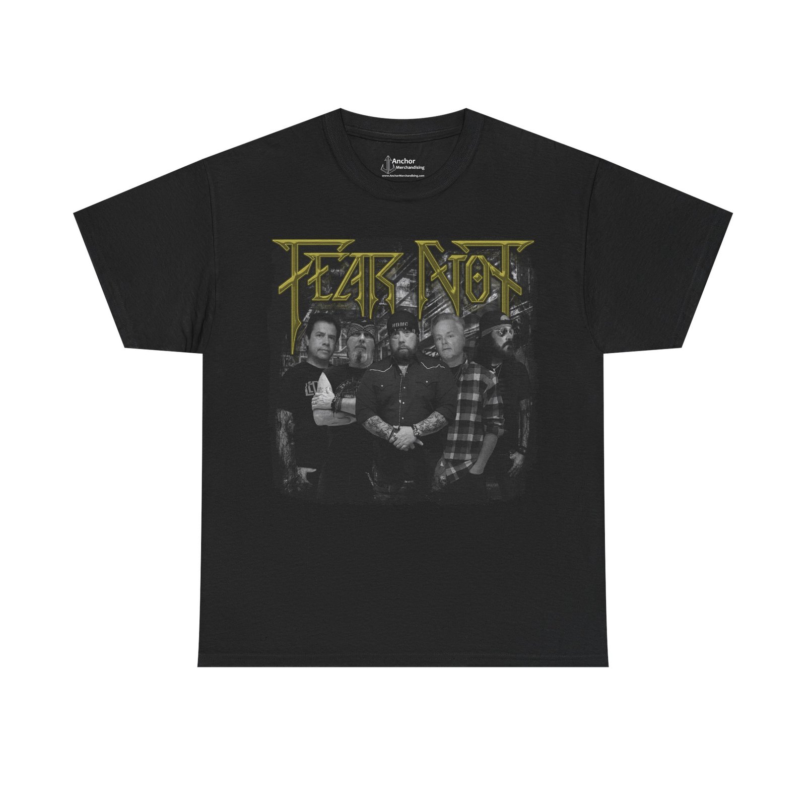 Fear Not Band Photo Short Sleeve Tshirt