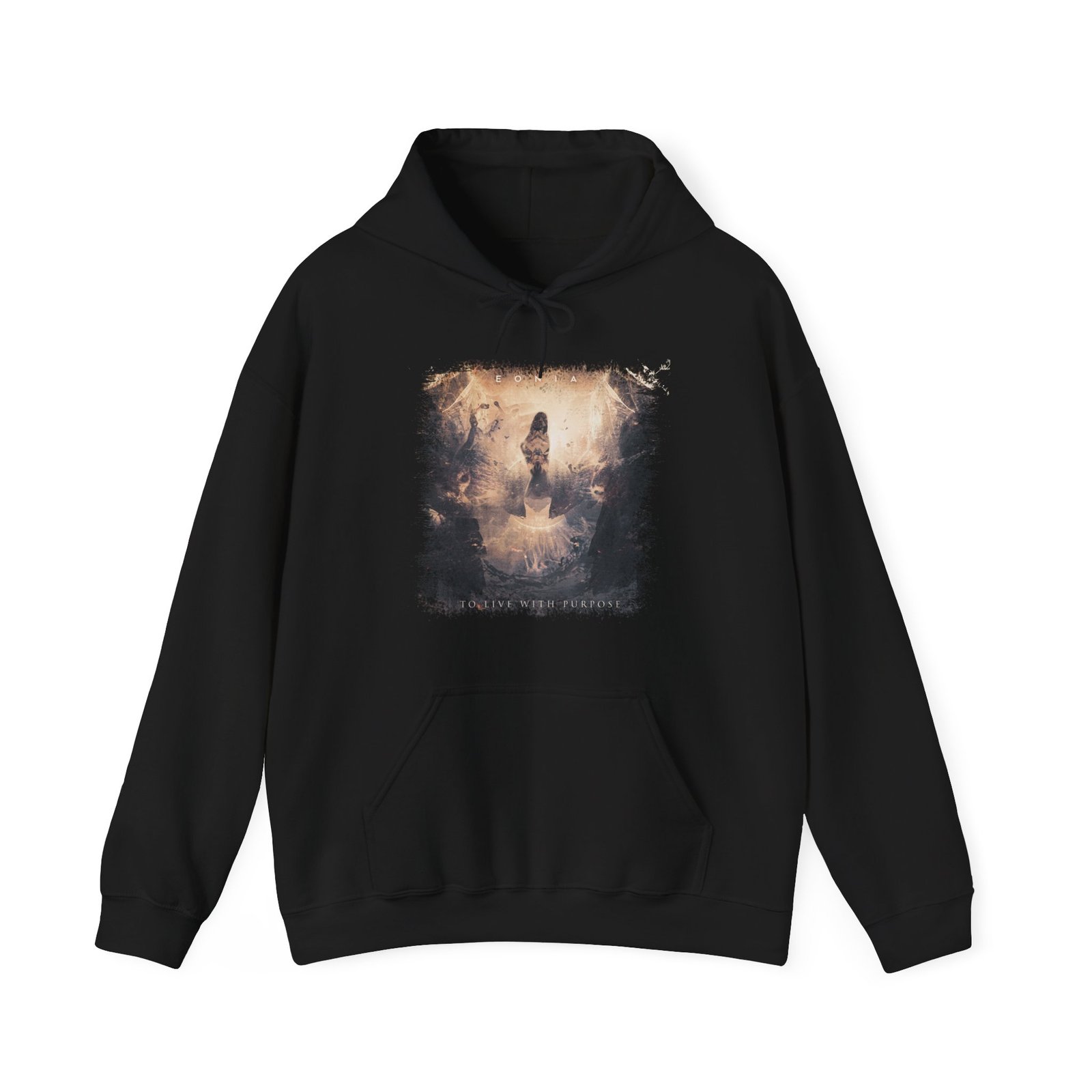 Eonia - To Live With Purpose (The Charon Collective) Pullover Hooded Sweatshirt