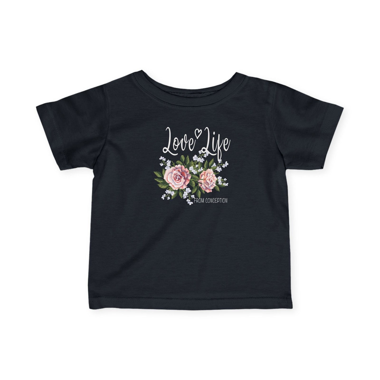 Rock For Life - Love Life Infant Short Sleeve Tshirt