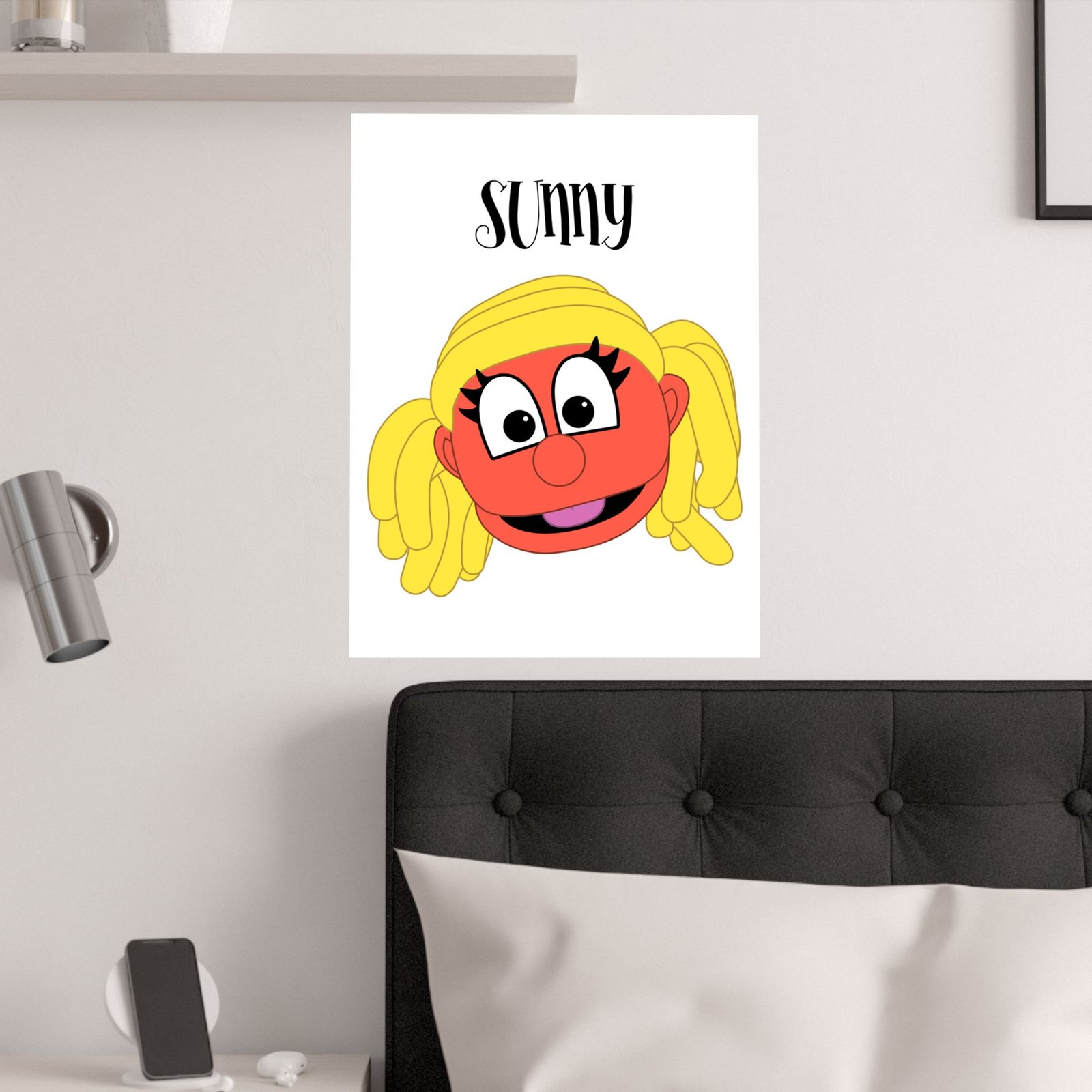 Dinx The Puppet - Sunny Poster Prints (210gsm) - Image 7