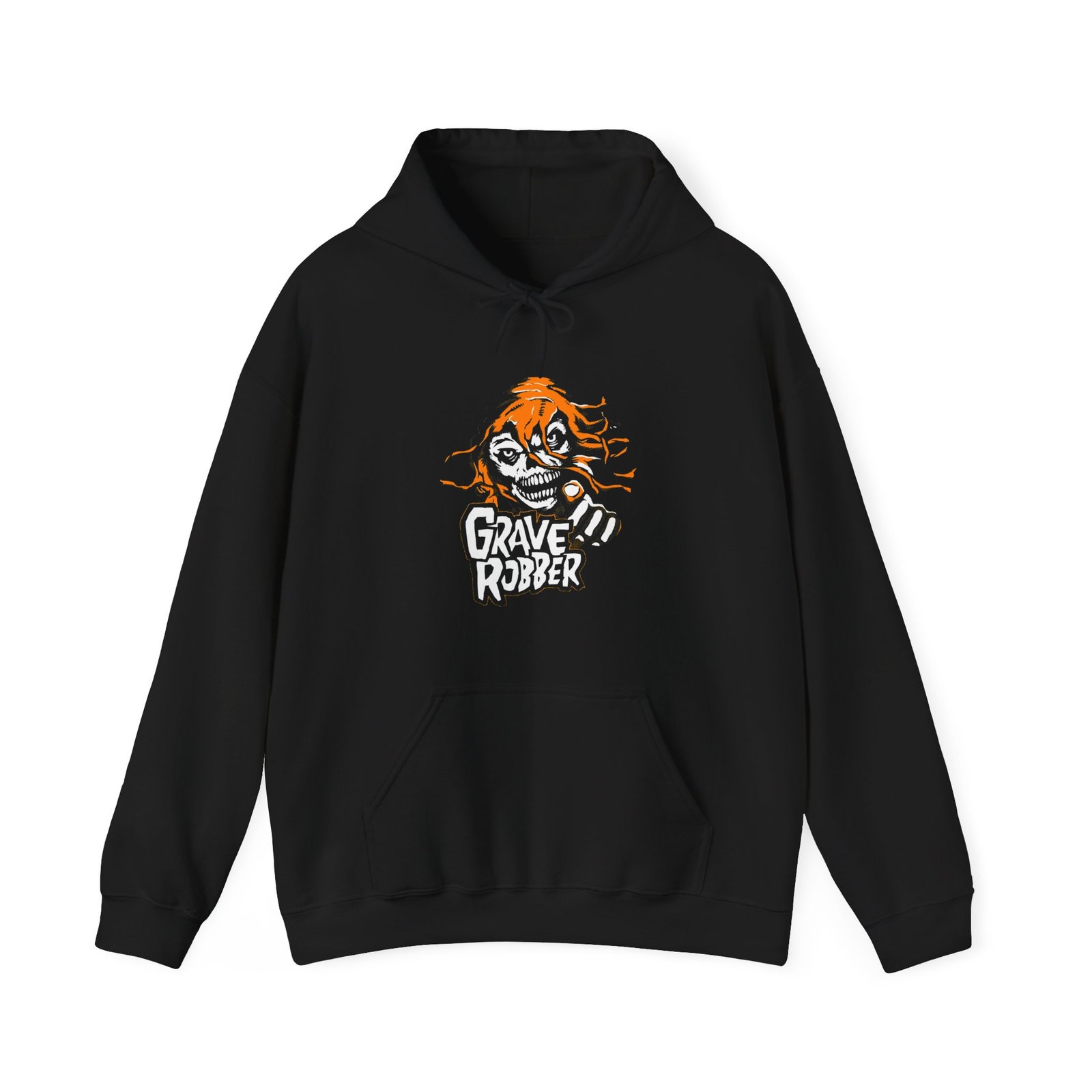 Grave Robber - Wretched (Limited Edition Orange) Pullover Hooded Sweatshirt (2-Sided)