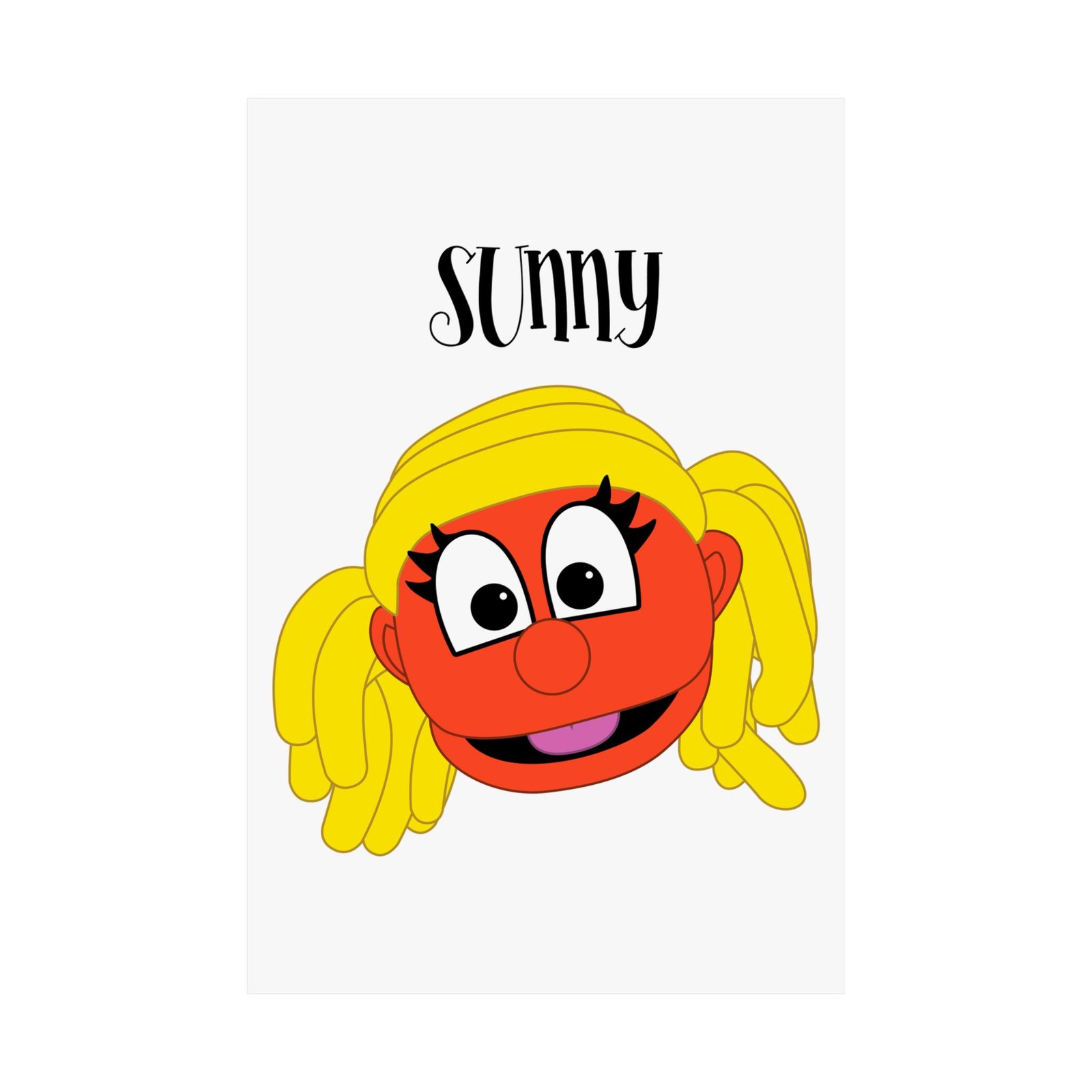Dinx The Puppet - Sunny Poster Prints (210gsm)
