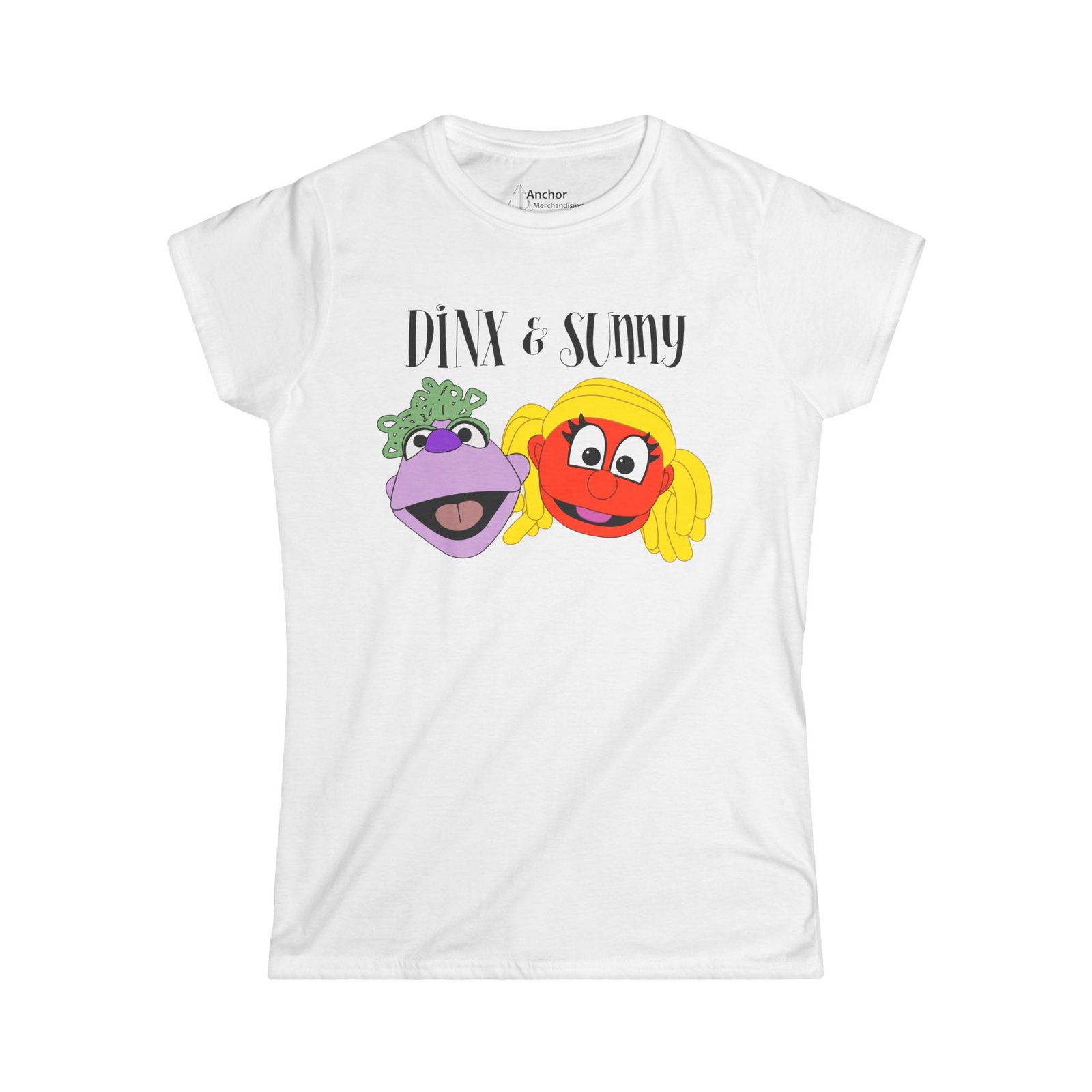 Dinx The Puppet - Dinx & Sunny Women's Short Sleeve Tshirt