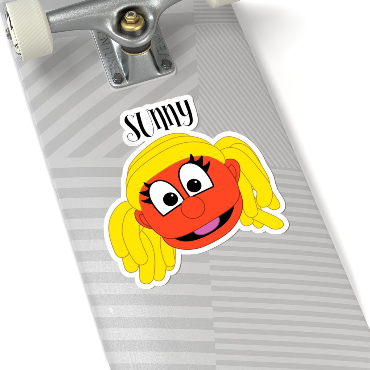 Dinx The Puppet - Sunny Die Cut Stickers