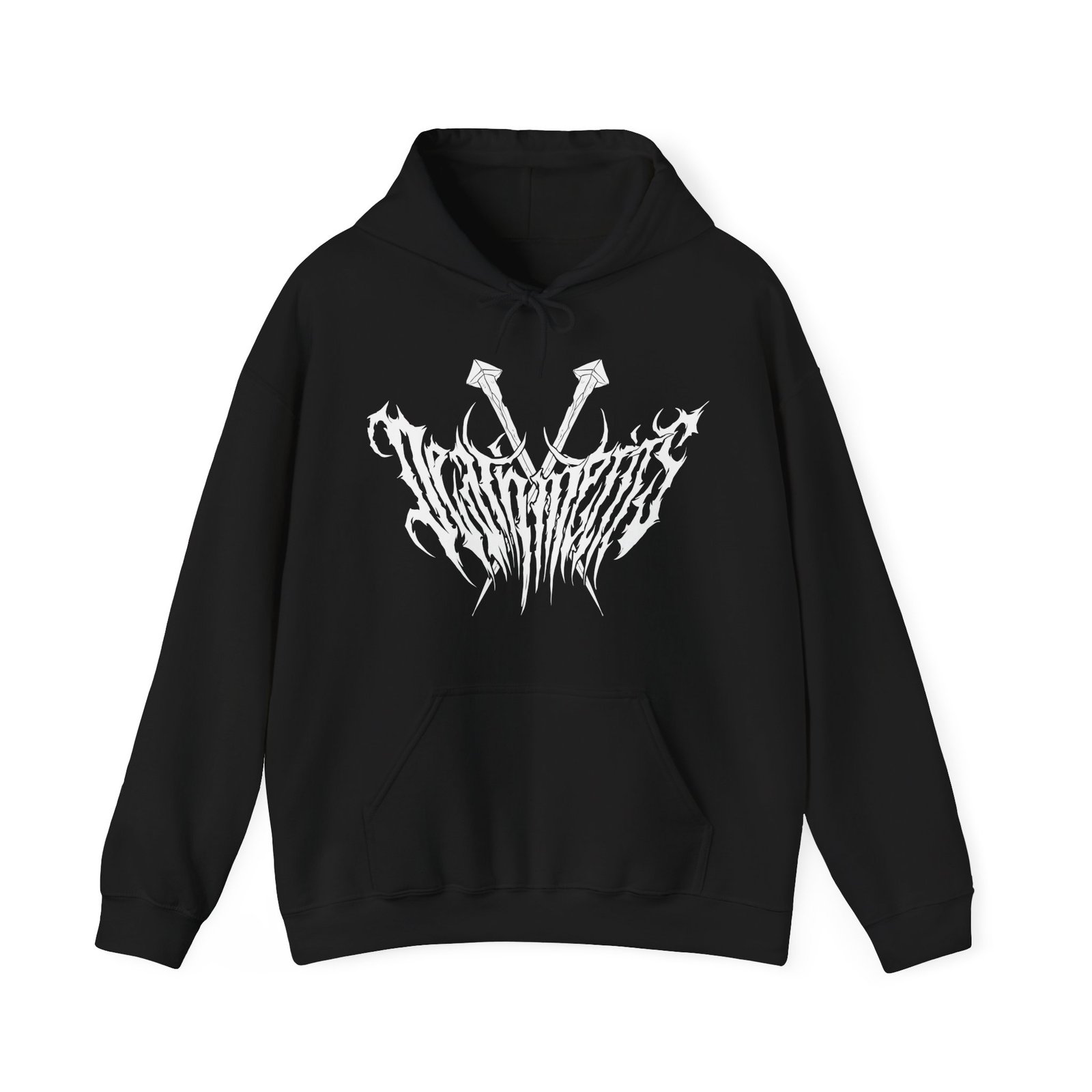 Deathmerits Logo Pullover Hooded Sweatshirt