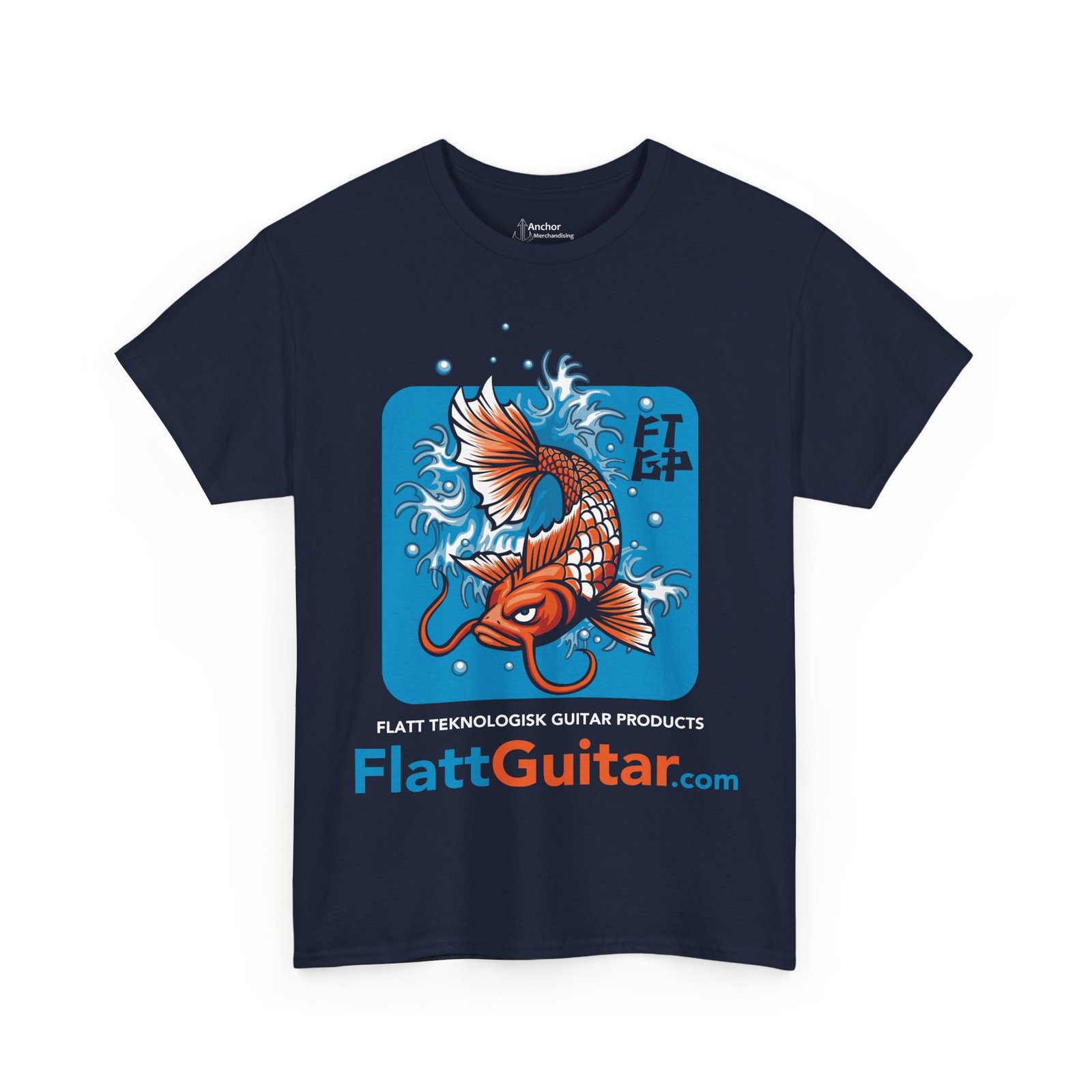 Flatt Teknologisk Guitar Products Koi Short Sleeve Tshirt - Image 3