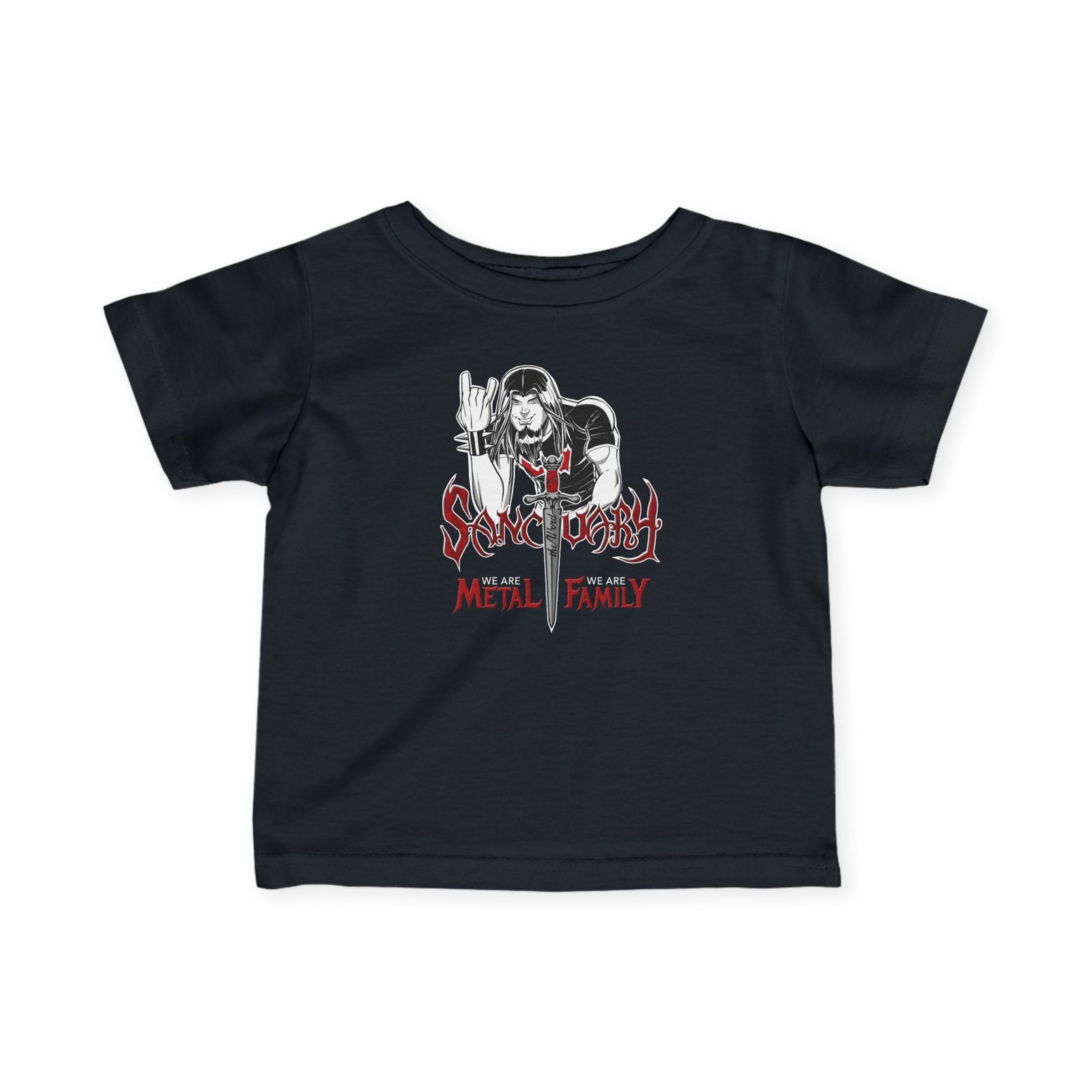 Sanctuary International - Metal Dude Sanctuary Family Infant Short Sleeve Tshirt