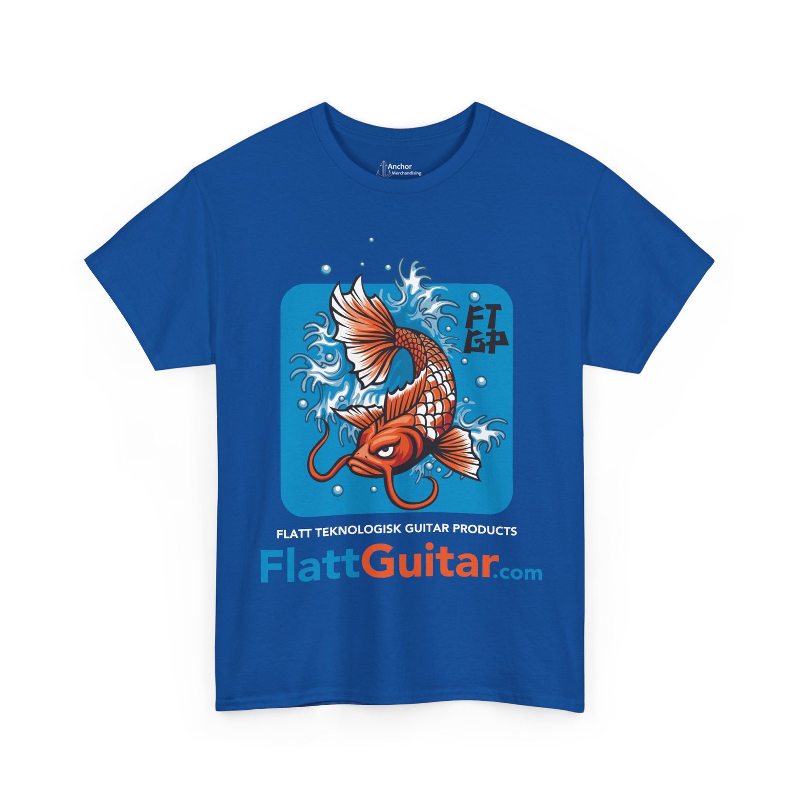 Flatt Teknologisk Guitar Products Koi Short Sleeve Tshirt - Image 15