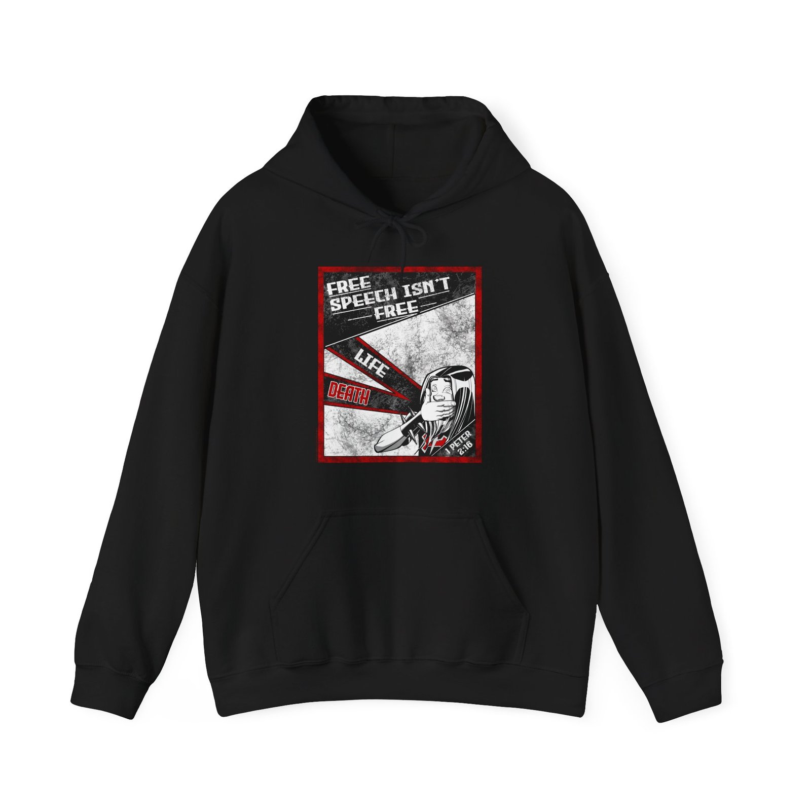 Sanctuary International - Free Speech Pullover Hooded Sweatshirt
